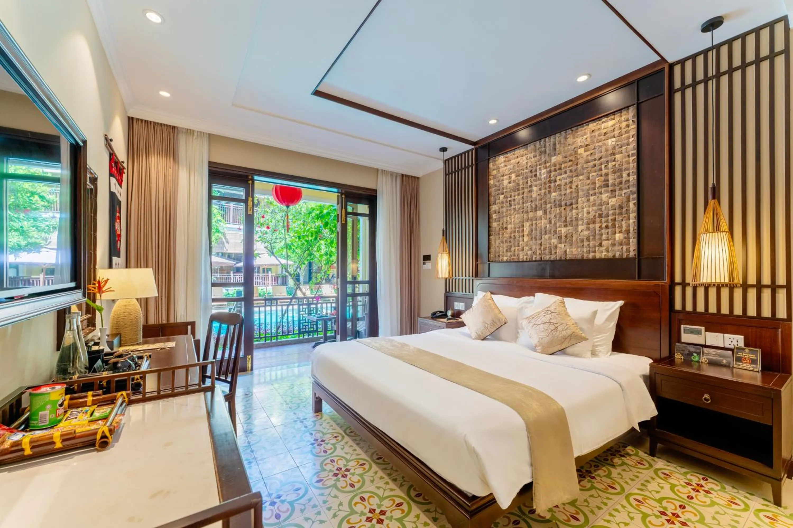 Ahoy Suite Pool View with Private Outdoor Shower in Ahoy Hoi An Boutique Resort & Spa