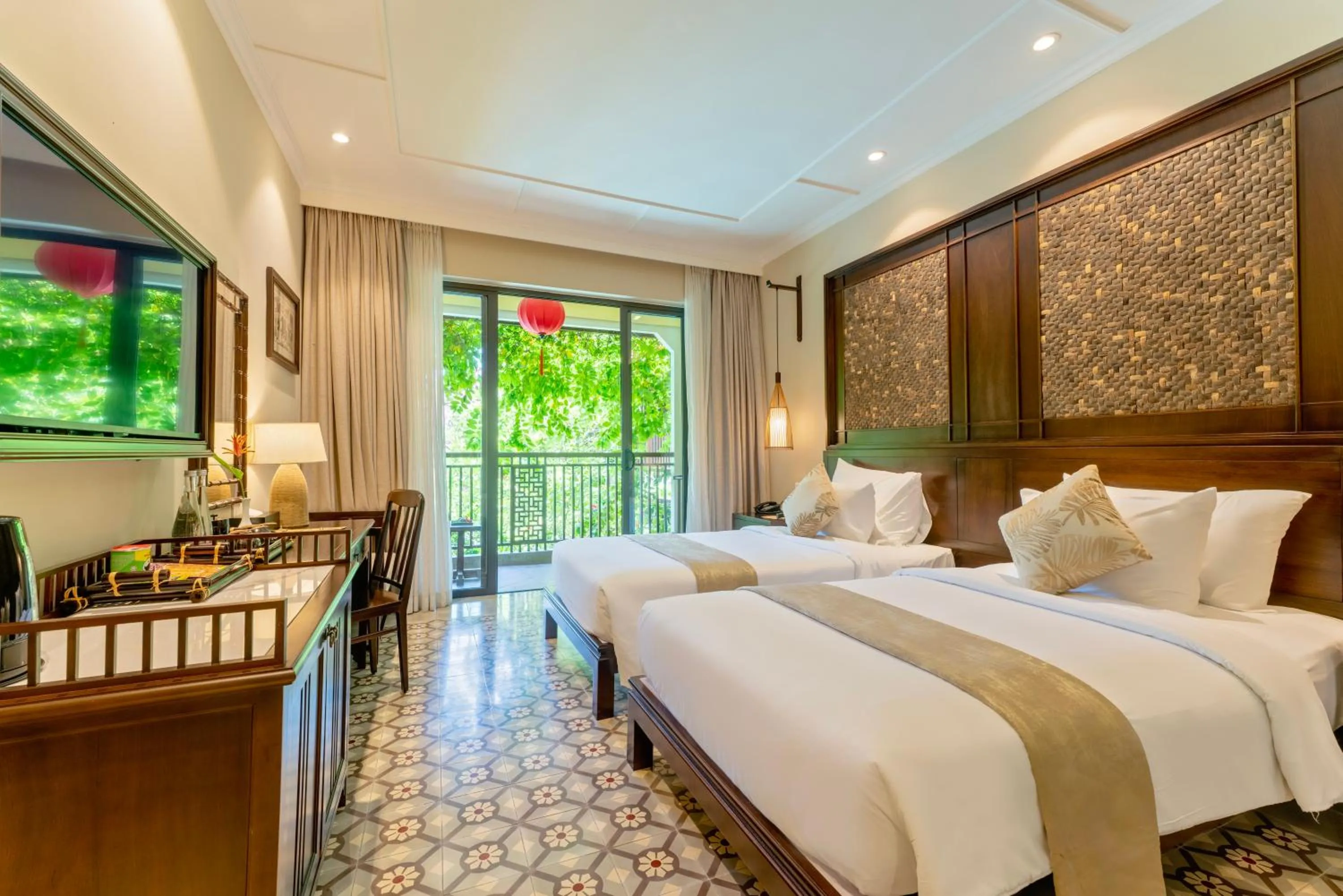 Villa Junior Suite Pool View with Balcony in Ahoy Hoi An Boutique Resort & Spa