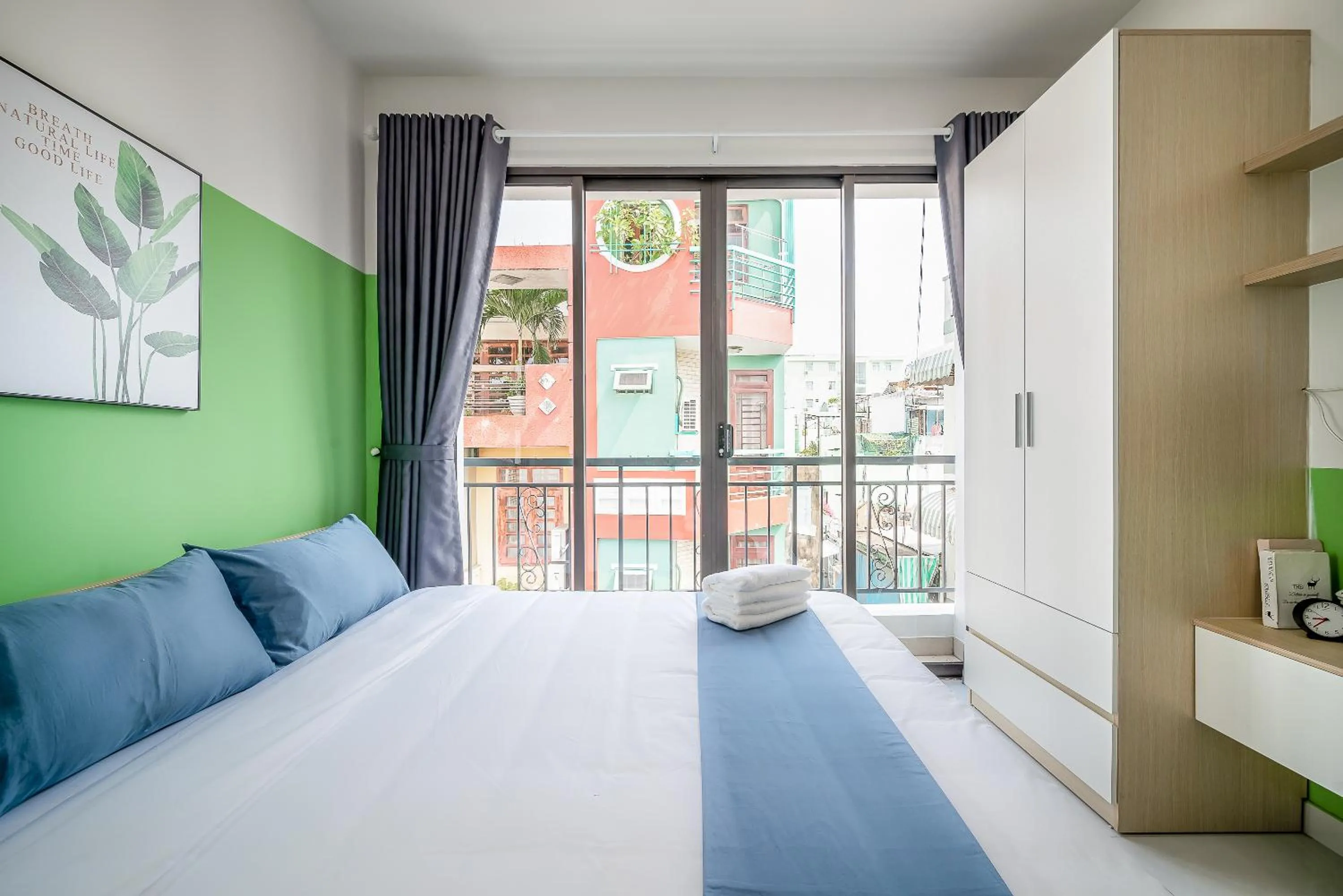 Studio with Balcony in Cozrum Homes - Coraline House