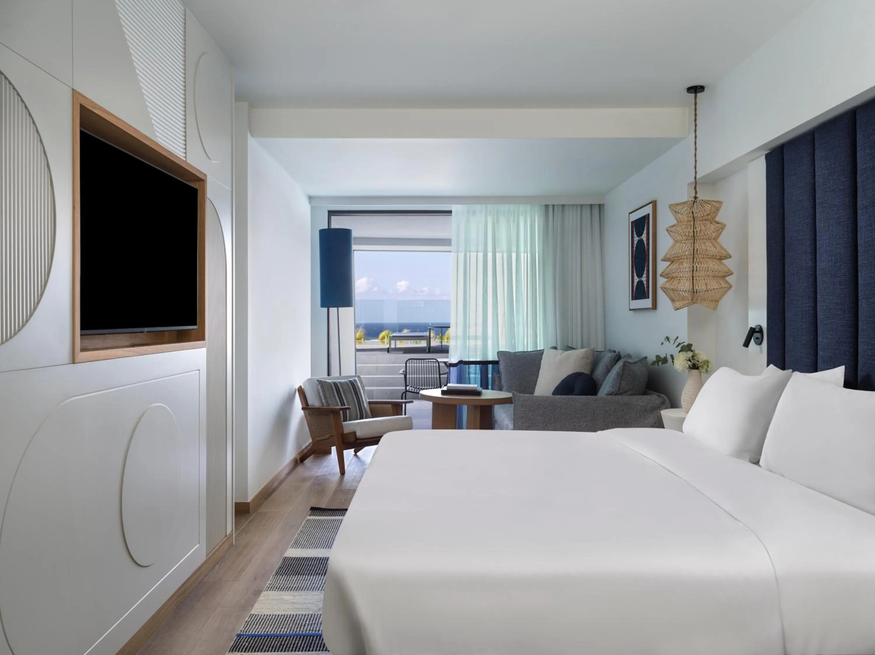 Premium King Room with Shared Pool and Sofa Bed - Sea View in InterContinental Crete by IHG