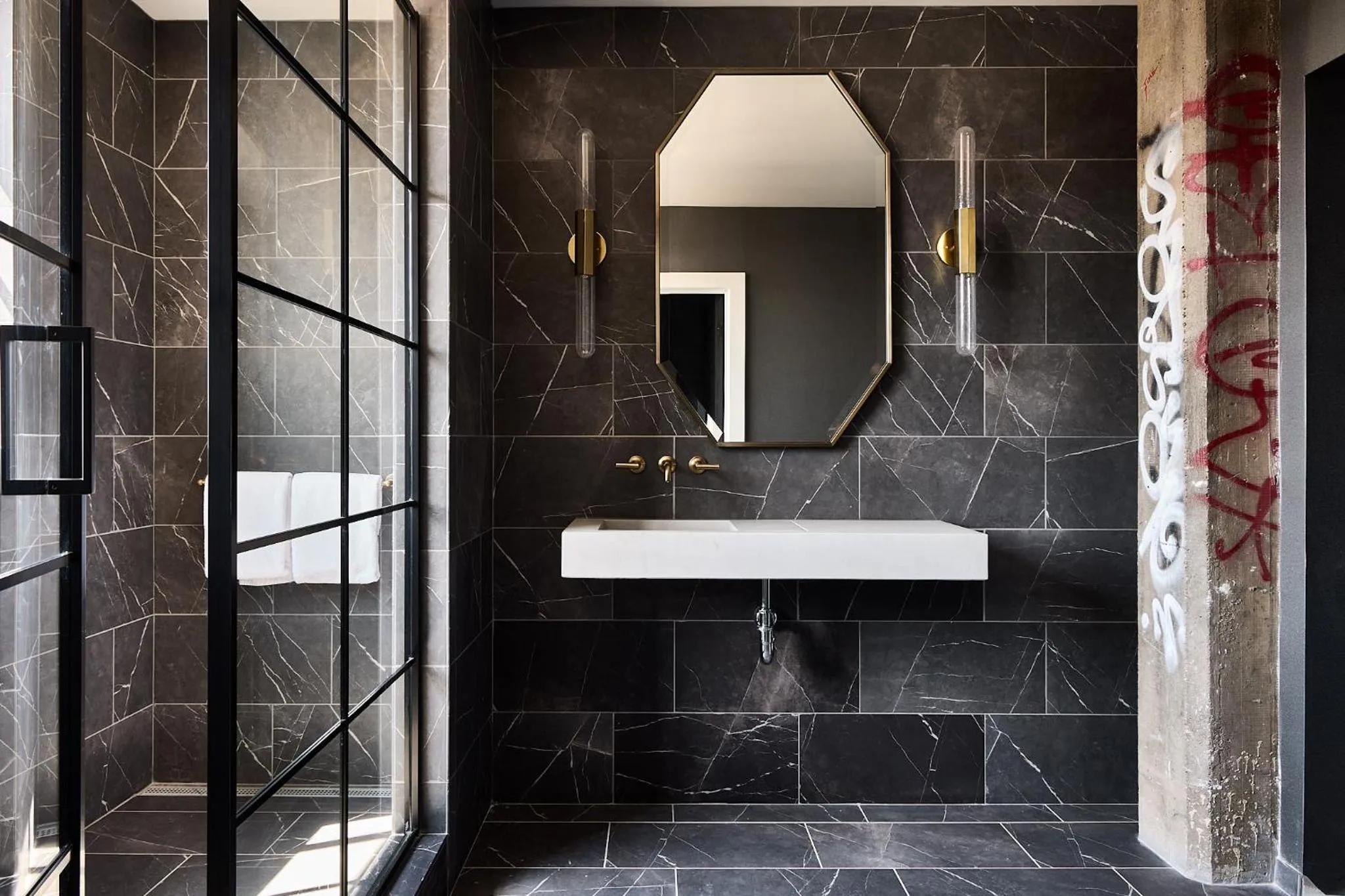 Queen Room with Two Queen Beds and Riverfront View in The Radical Asheville, Tapestry Collection by Hilton