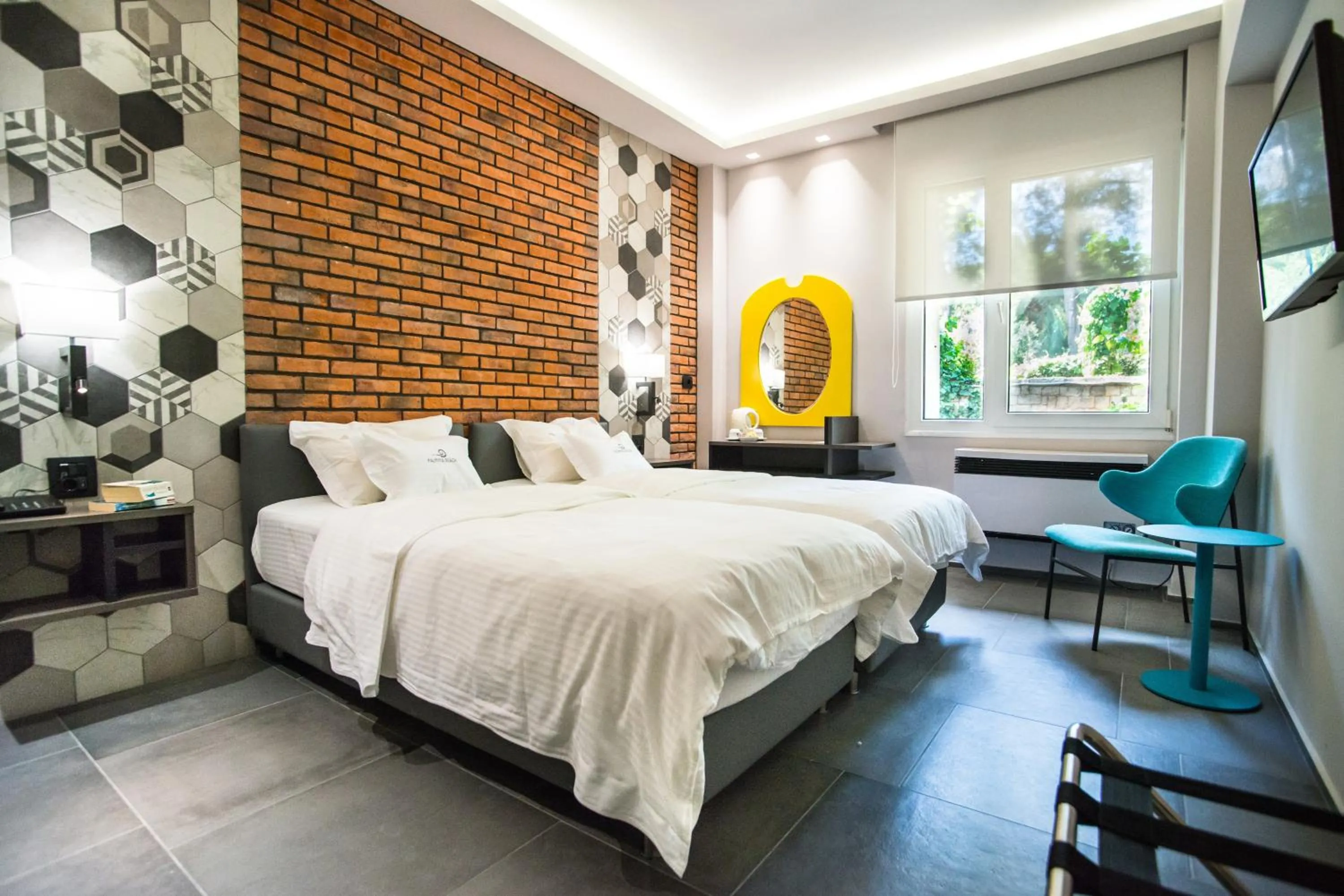 Double or Twin Room with Garden View in Palmyra Beach Hotel