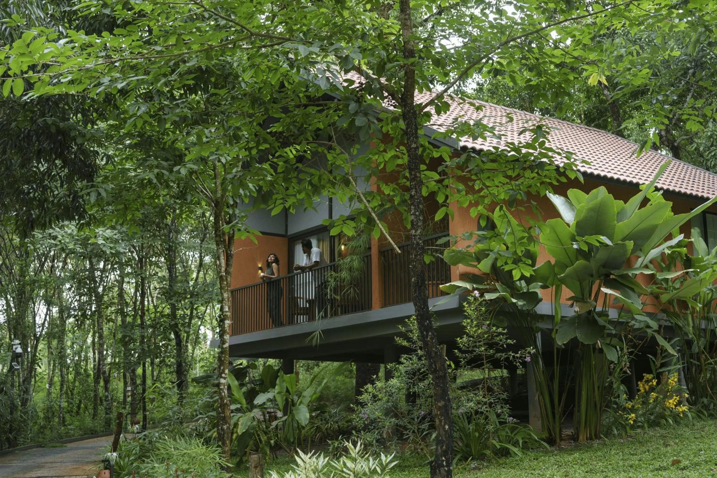 King Room with Balcony in Crystal Kuruva Nature Resort & Spa