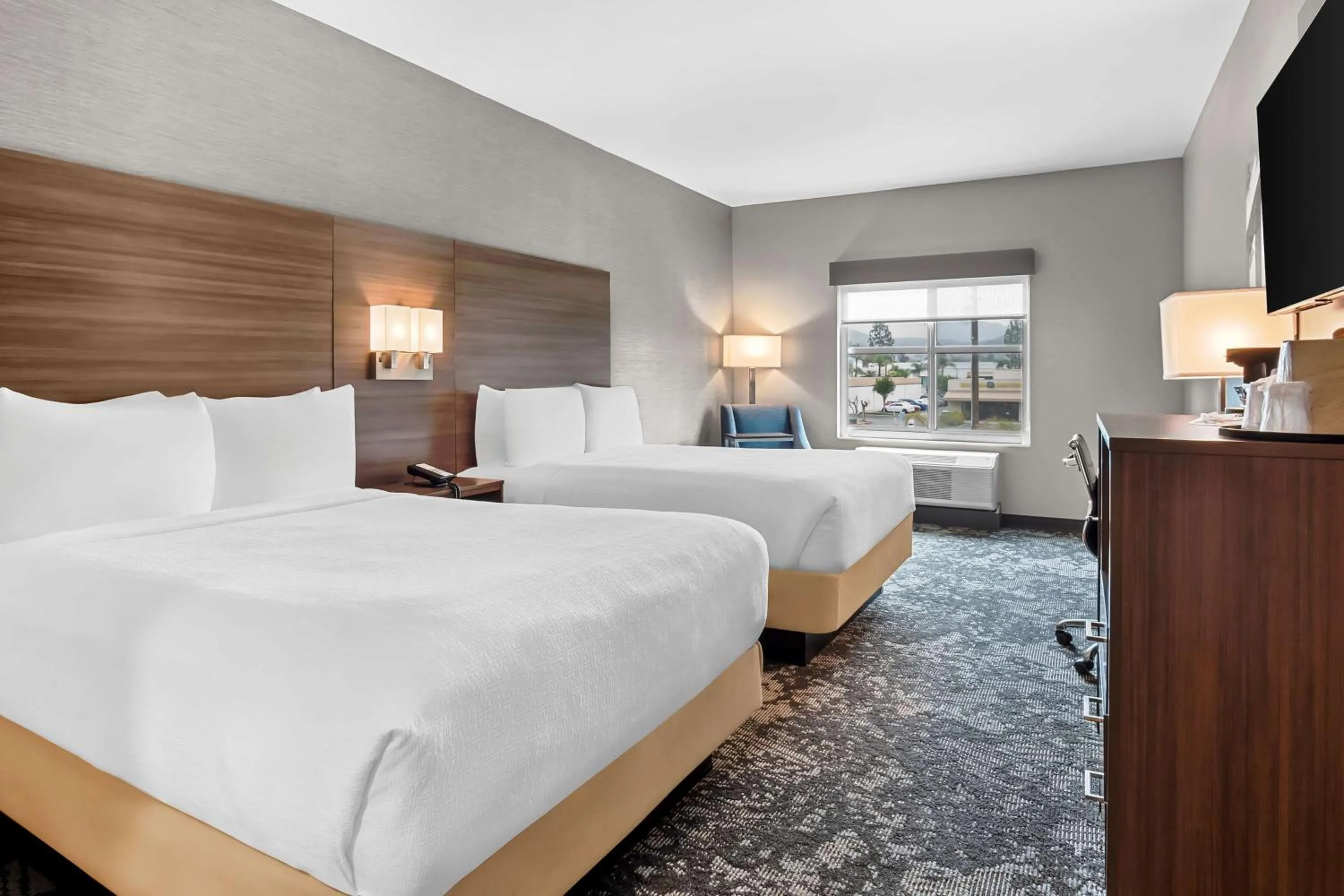 Queen Room with Two Queen Beds - Non-Smoking in Best Western San Bernardino Hotel