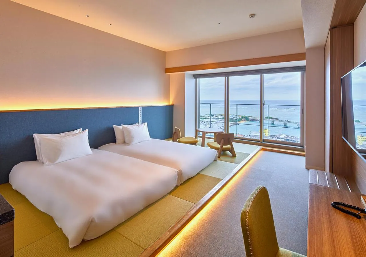 Deluxe with tatami mats Ocean view in HOTEL AlaCOOJU OKINAWA