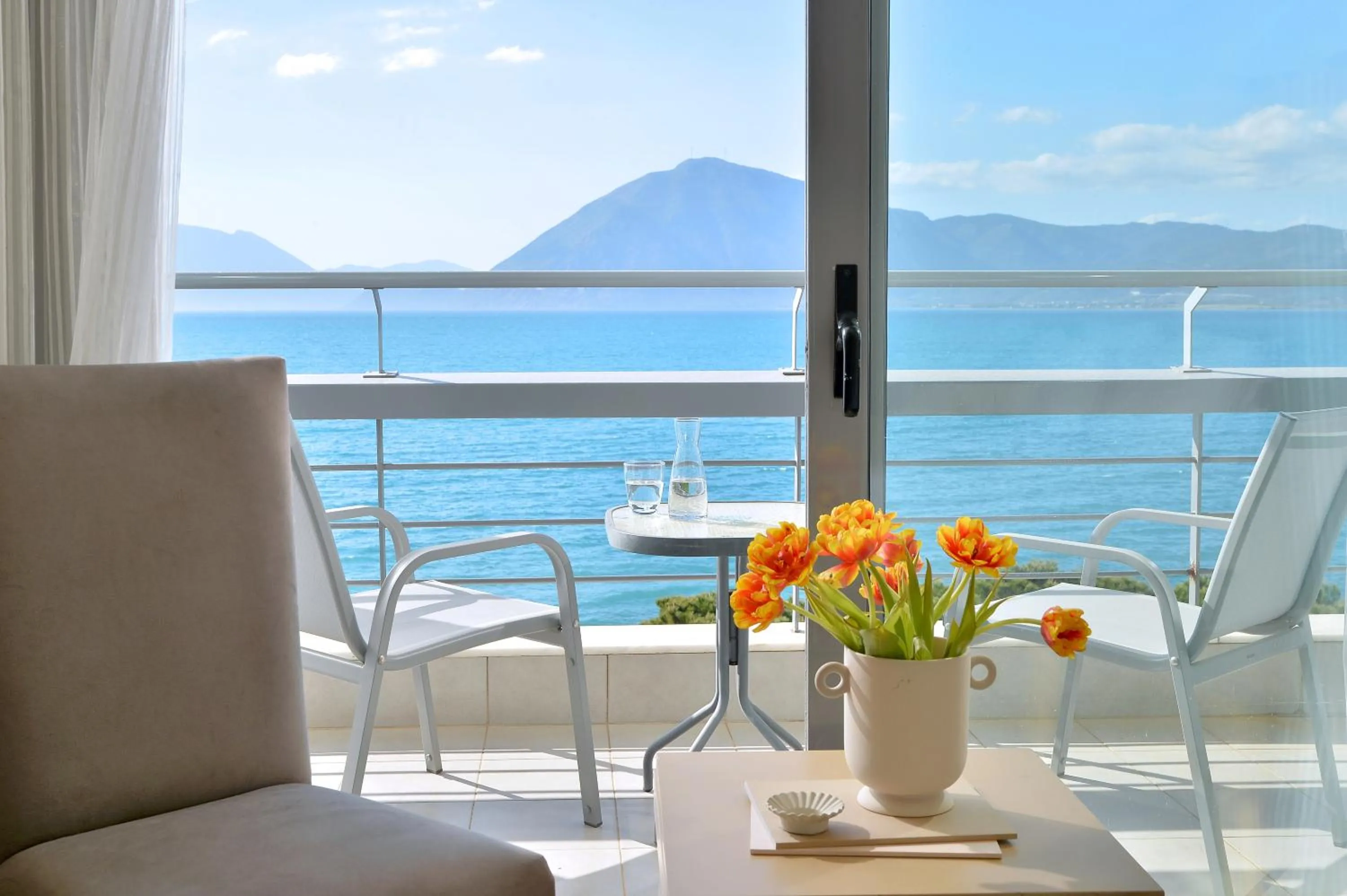 Double Room with Sea View in Airotel Achaia Beach