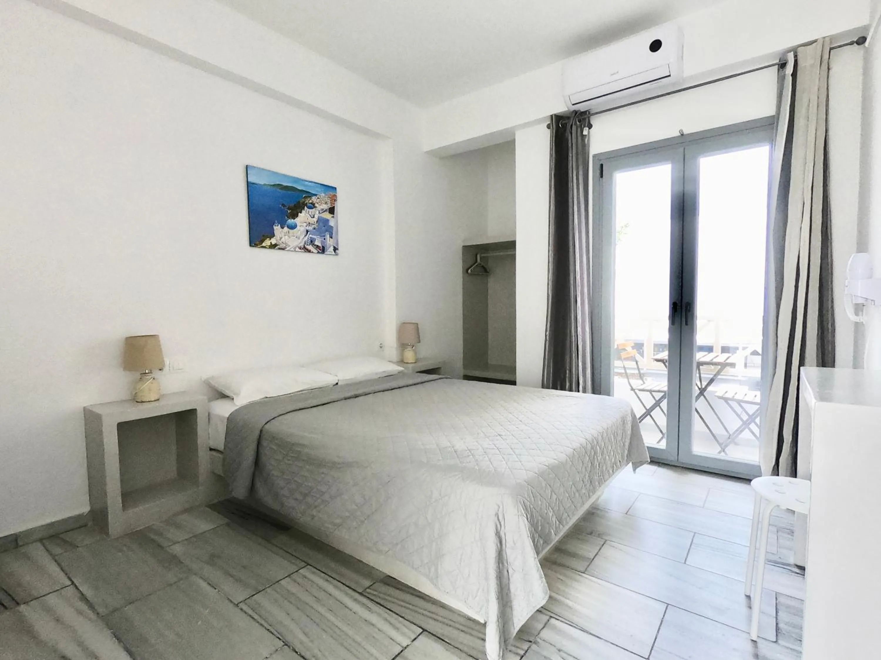 Double Room with Pool View in Anny Studios & Rooms Perissa Beach
