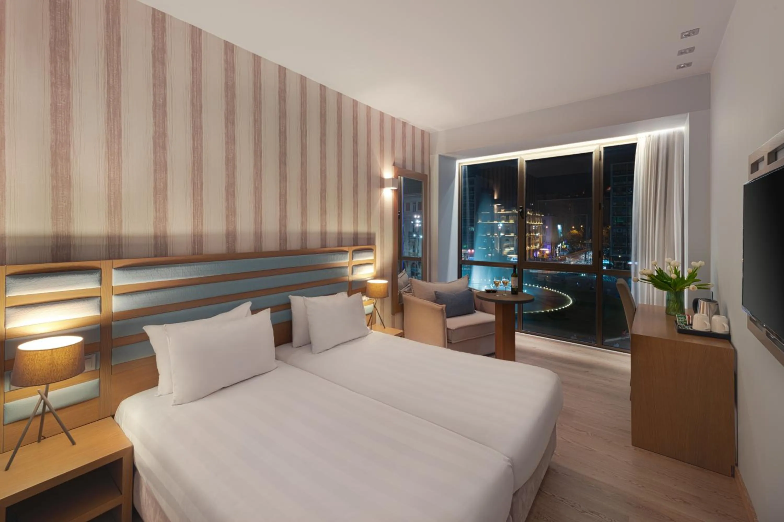 Deluxe Room with Fountain View in Athens Tiare by Mage Hotels