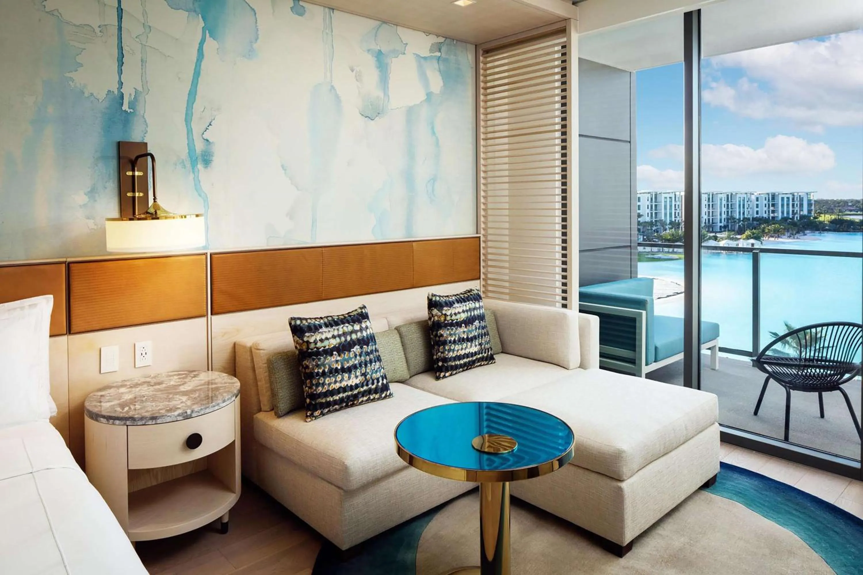 King Room with Balcony and Lagoon View in Conrad Orlando