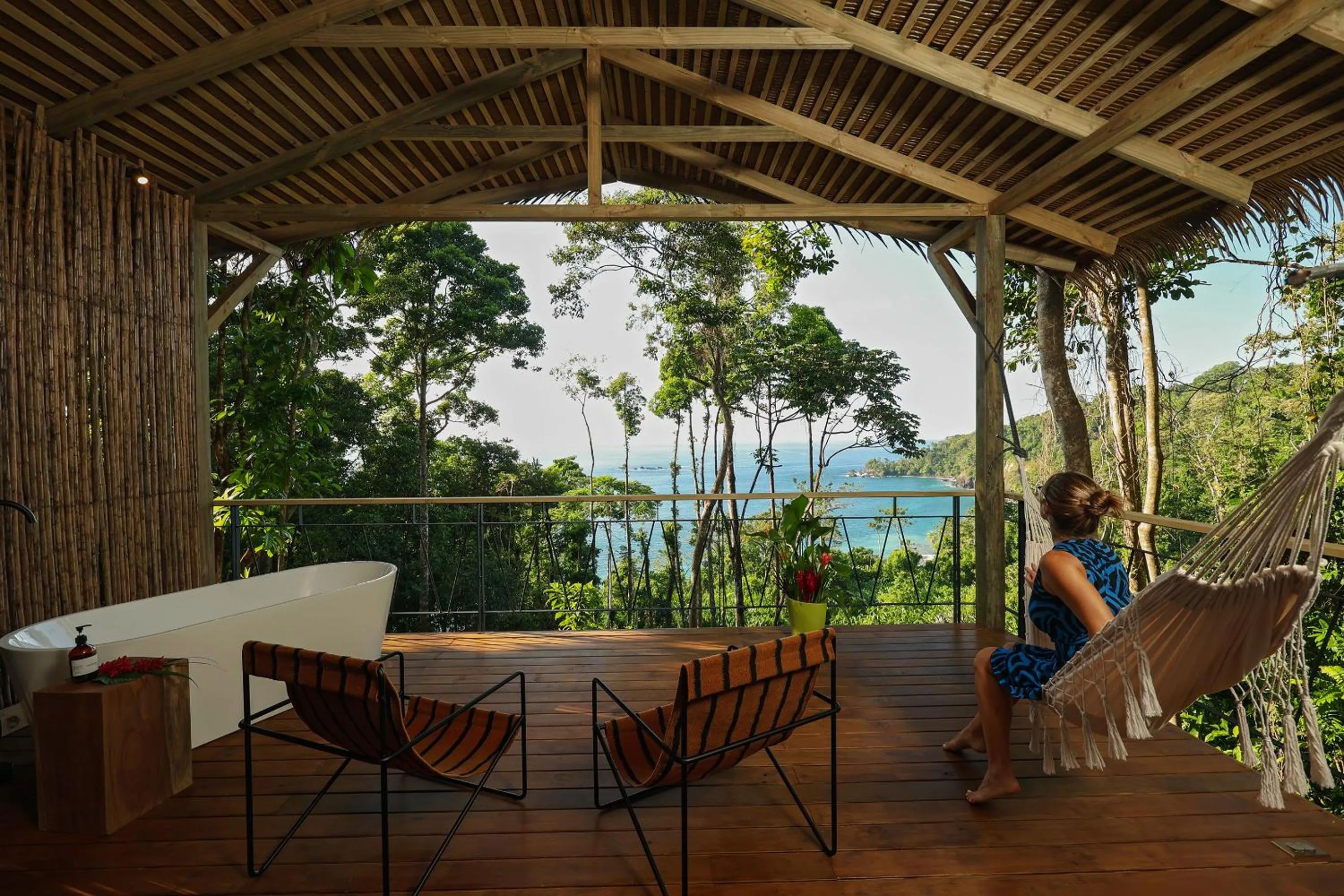 Bungalow with Sea View - single occupancy in Corcovado Wilderness Lodge by SCP