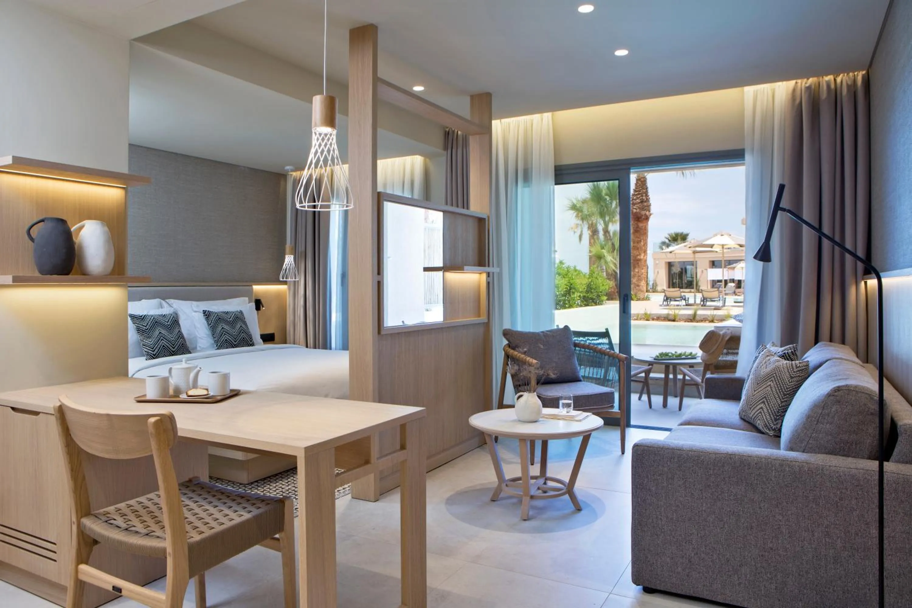 Suite 1 Bedroom Sea View Private Pool in Cora Hotel & Spa