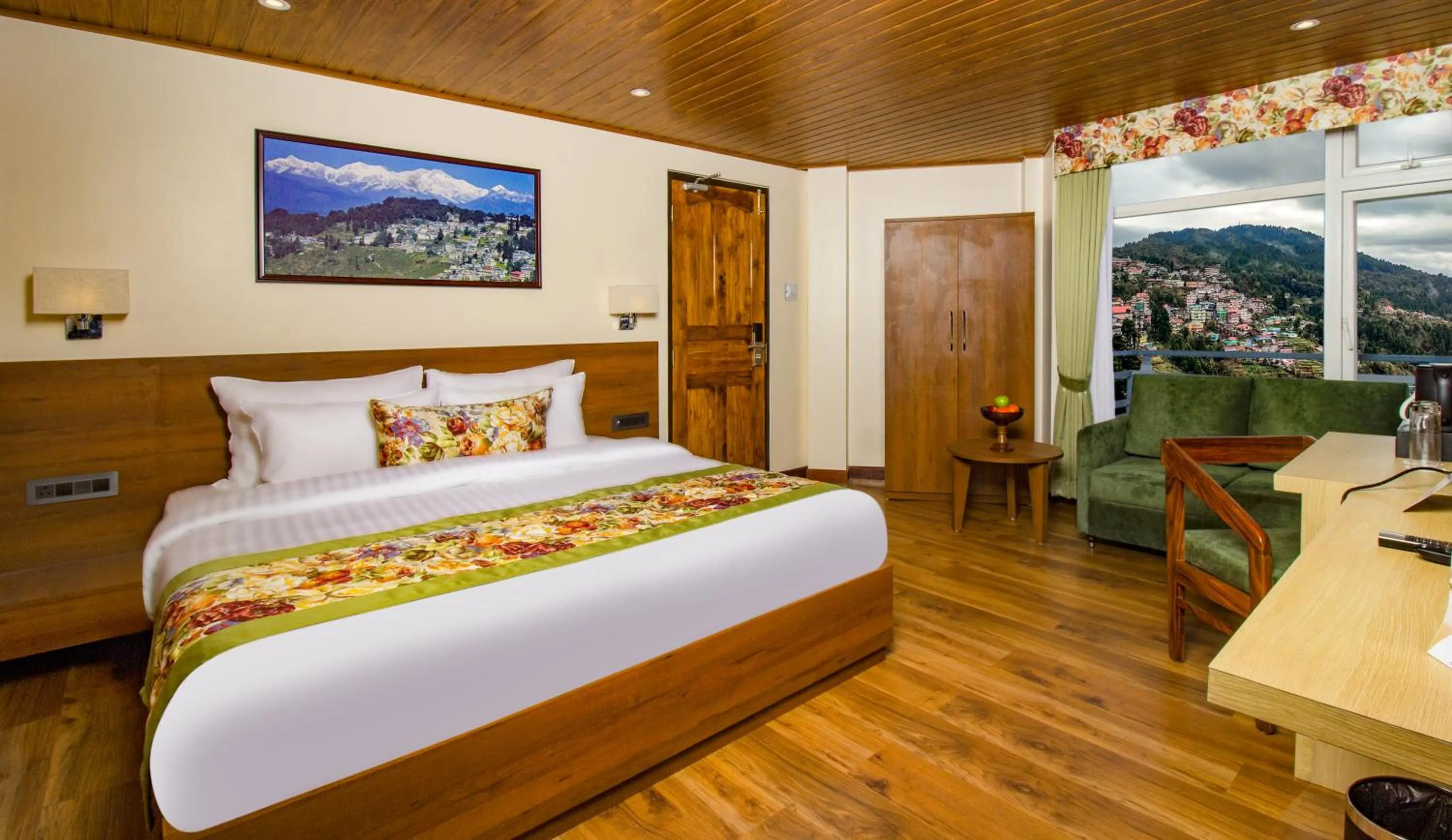 Double Room with Balcony in Mount Lungta Boutique Hotel & Spa