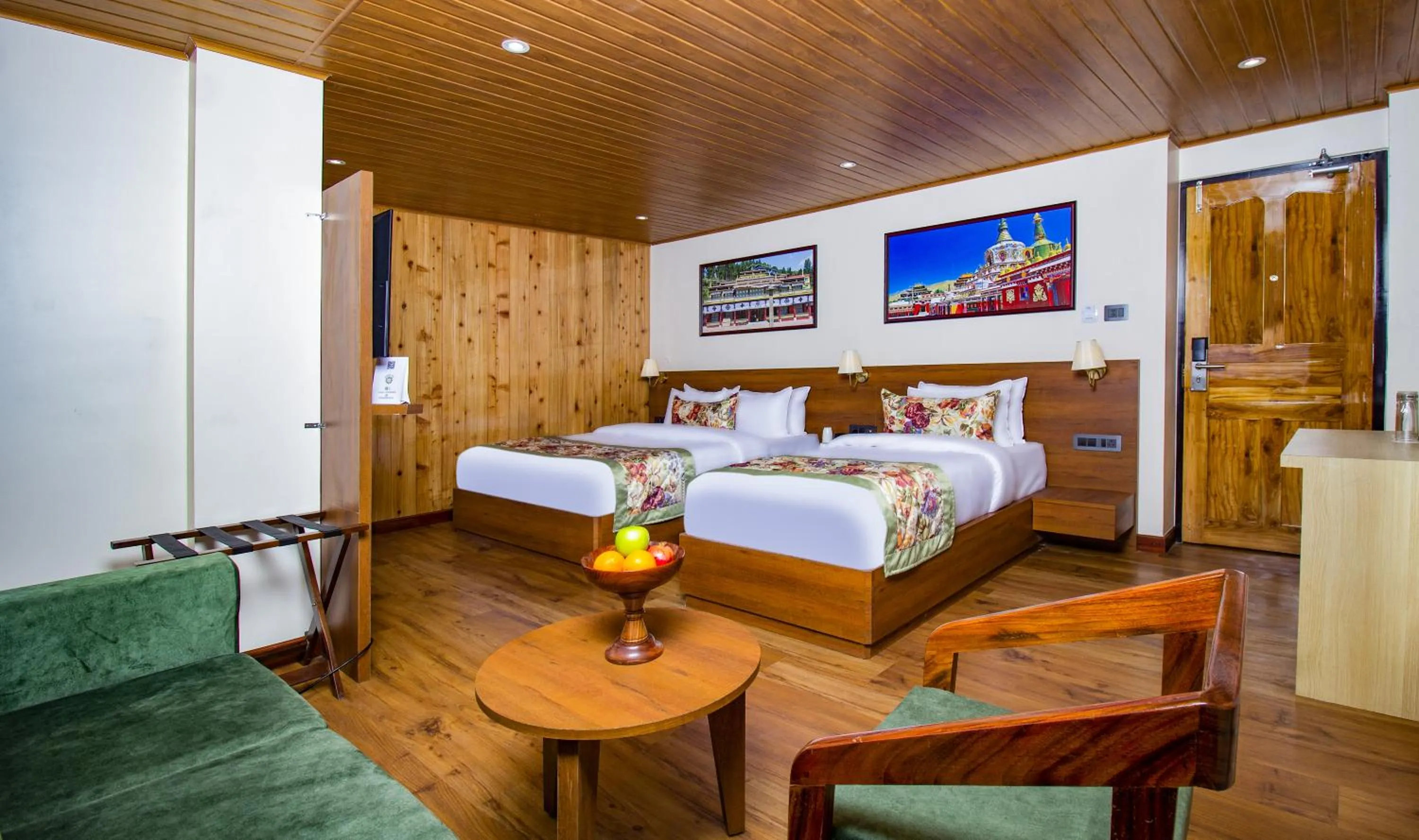 Luxury Triple Room in Mount Lungta Boutique Hotel & Spa