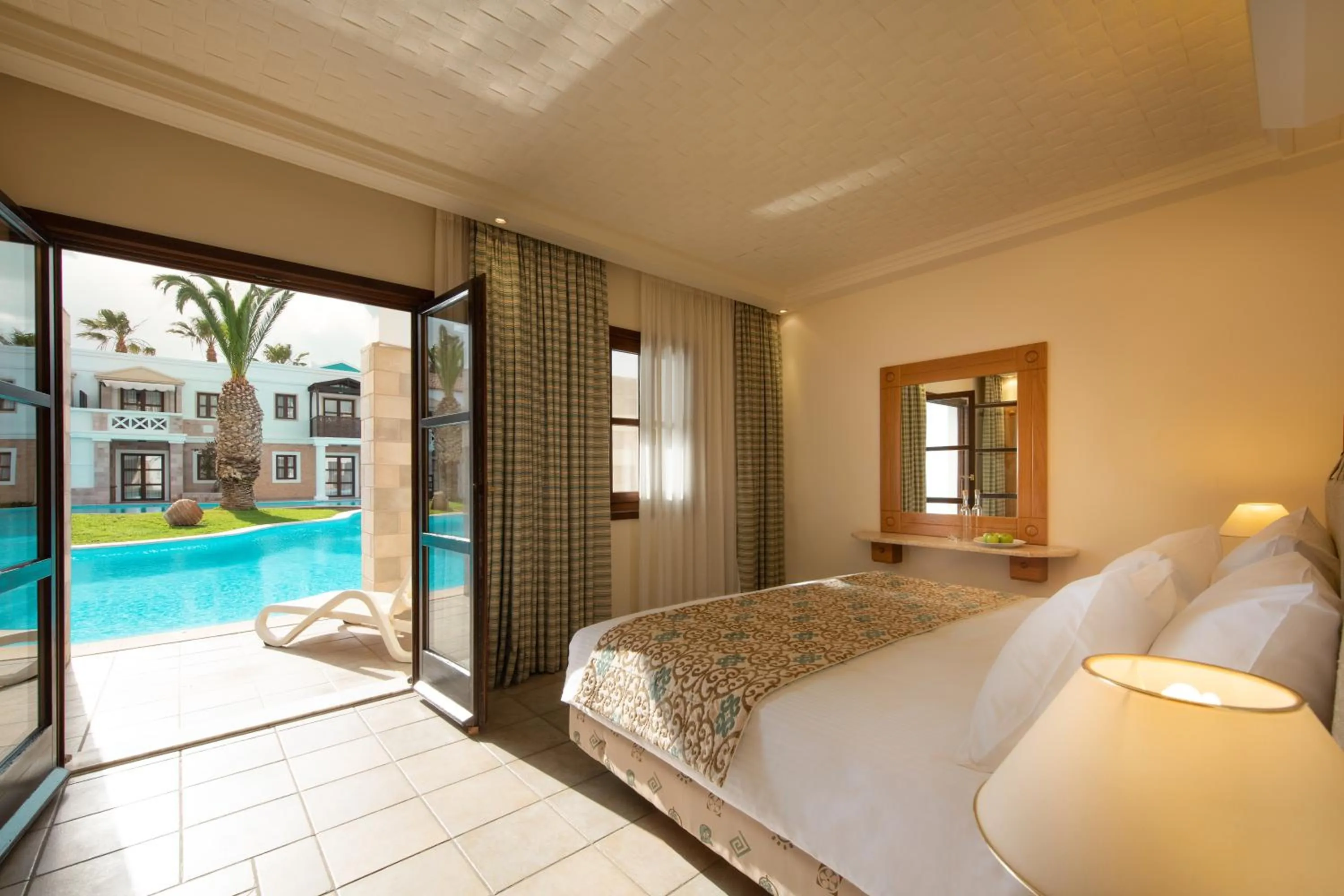 Suite with Pool View in Mitsis Royal Mare