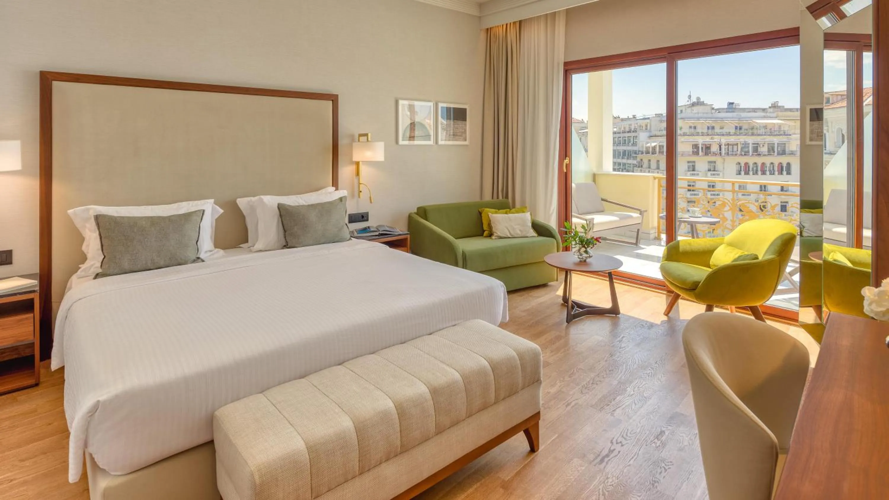 Executive Triple Room with Sea View in Electra Palace Thessaloniki