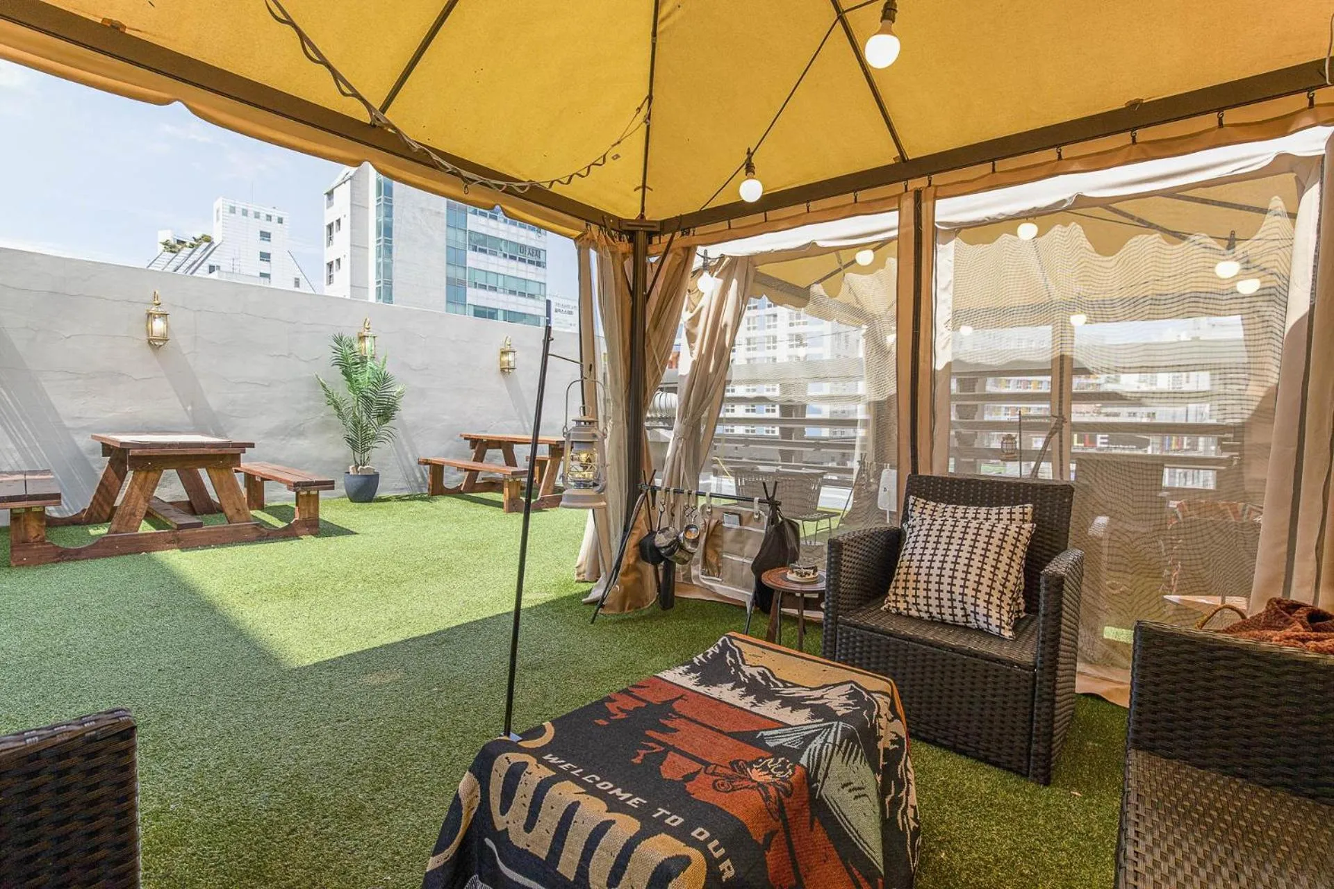 Double Room with Terrace in Hotel Ippda Gumdan