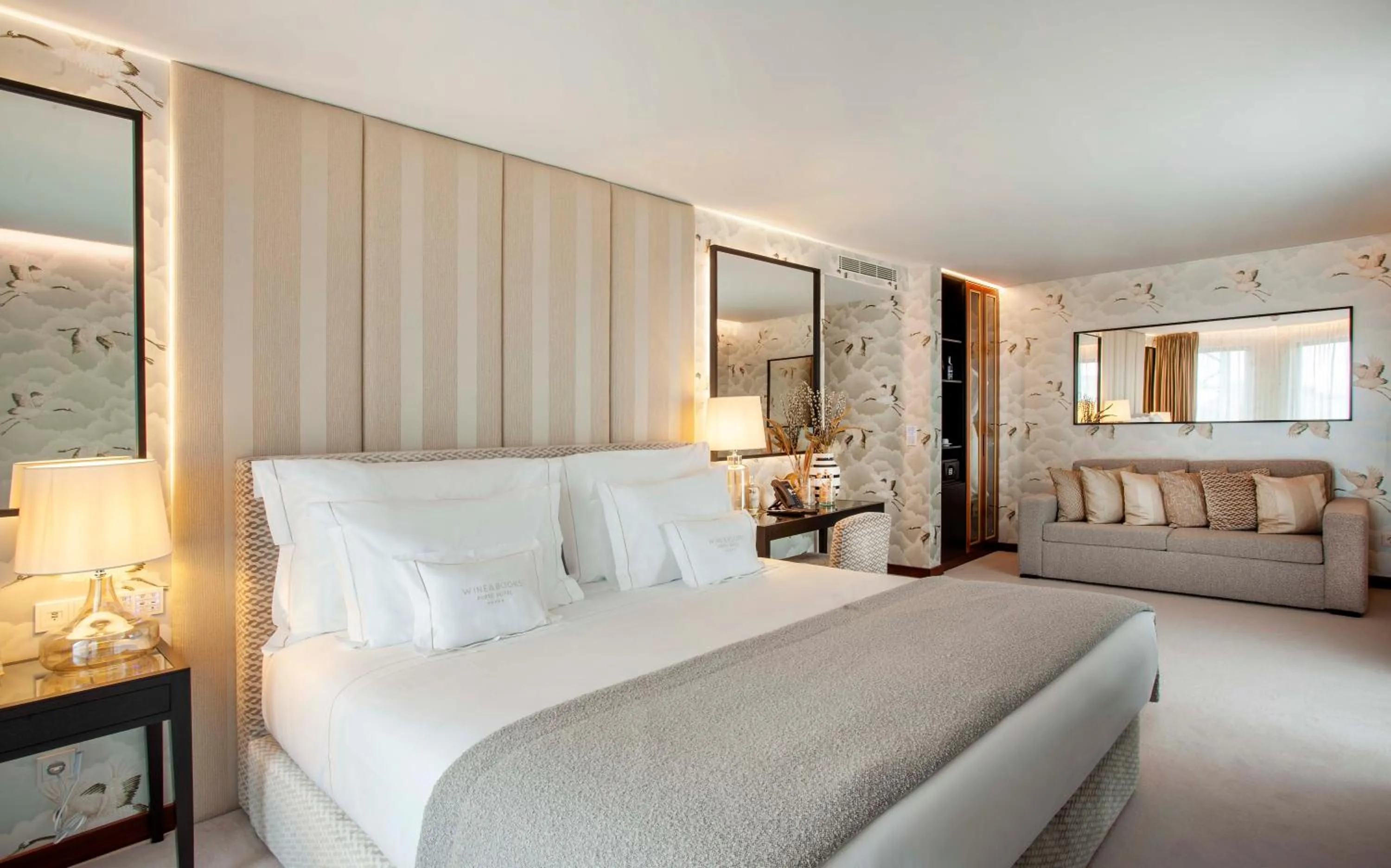 Deluxe Junior Suite in Wine & Books Porto Hotel - Small Luxury Hotels Of The World
