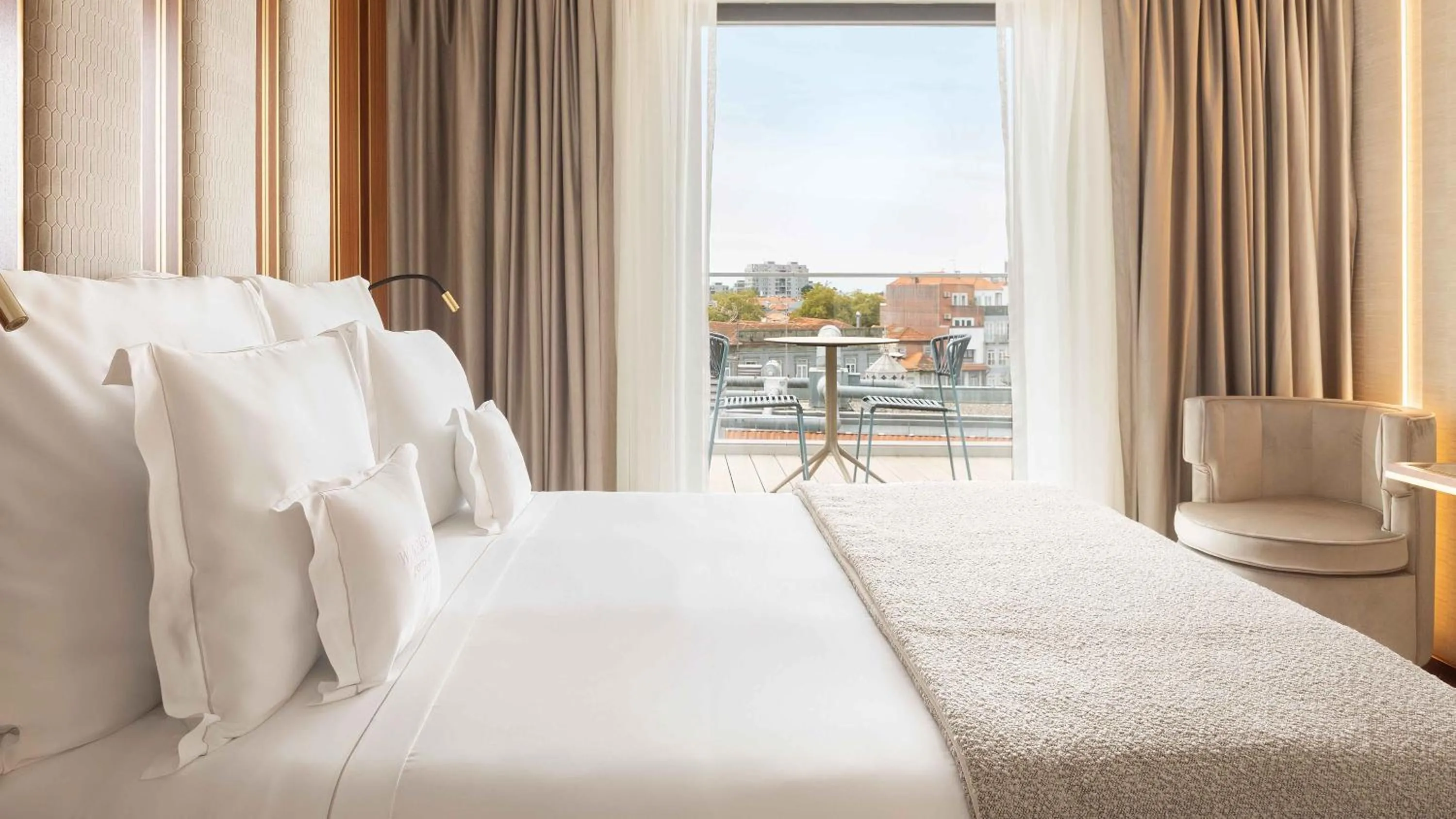 Superior Room with Balcony in Wine & Books Porto Hotel - Small Luxury Hotels Of The World