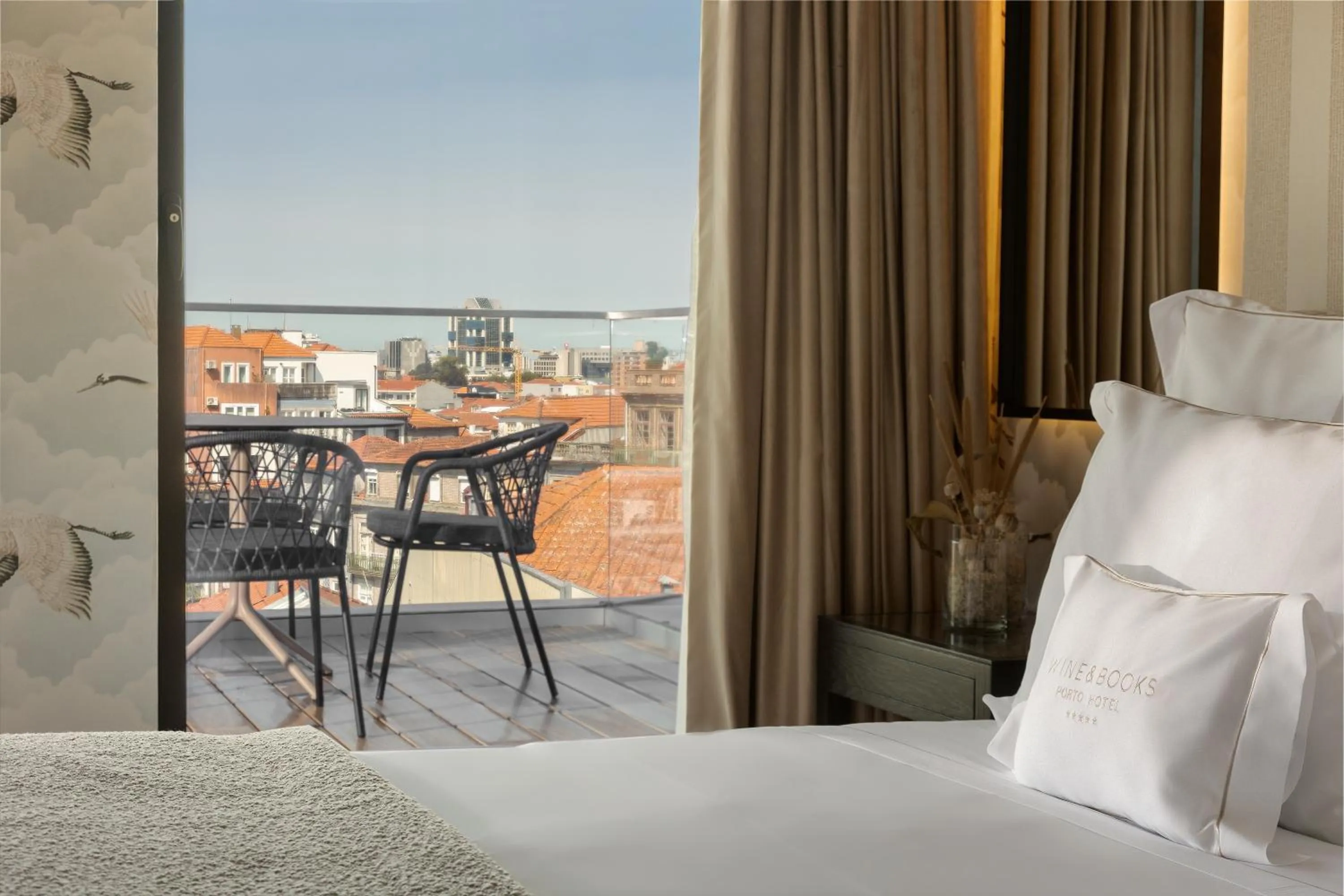 Master Suite in Wine & Books Porto Hotel - Small Luxury Hotels Of The World