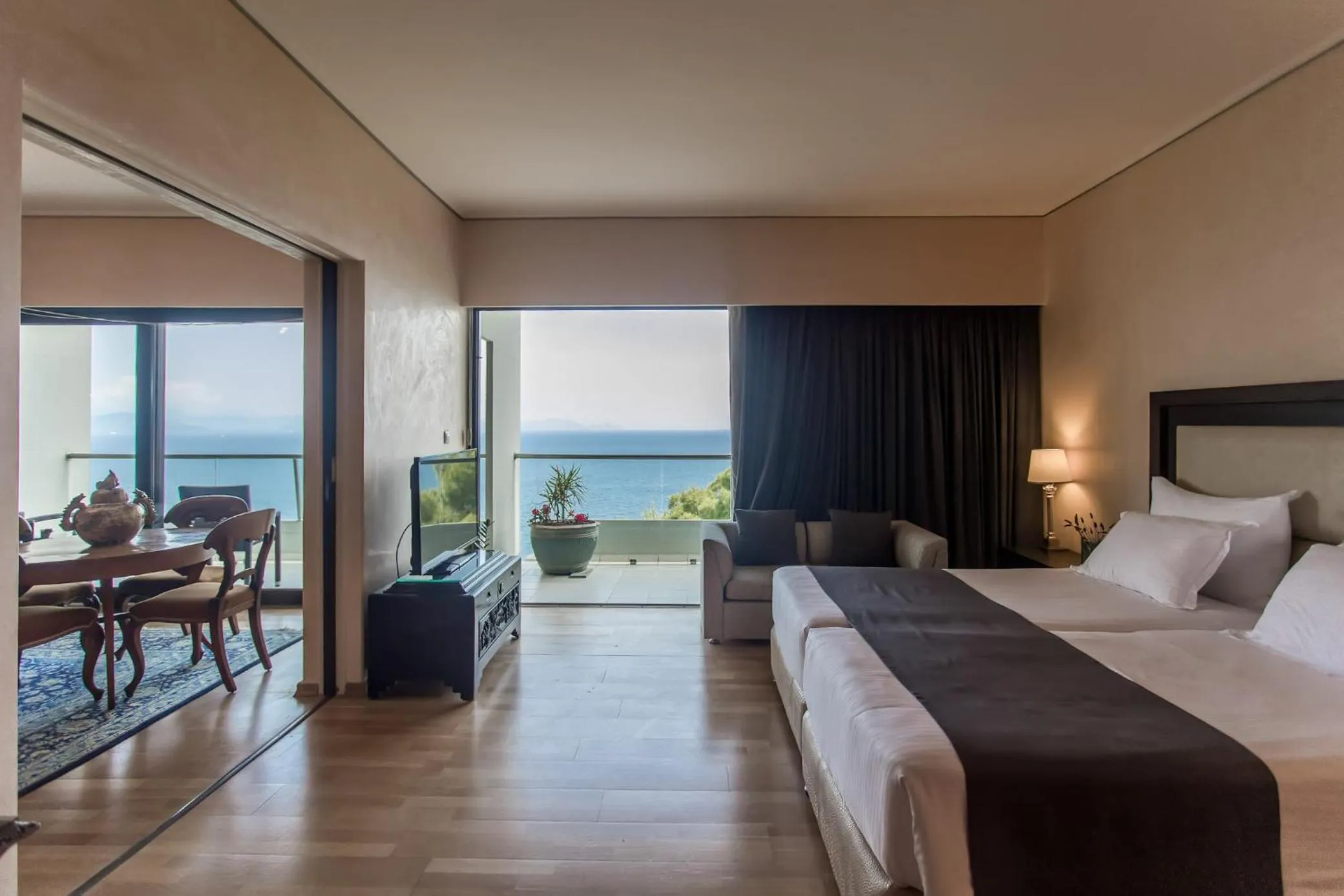 Grand Suite with Sea View in Corfu Holiday Palace