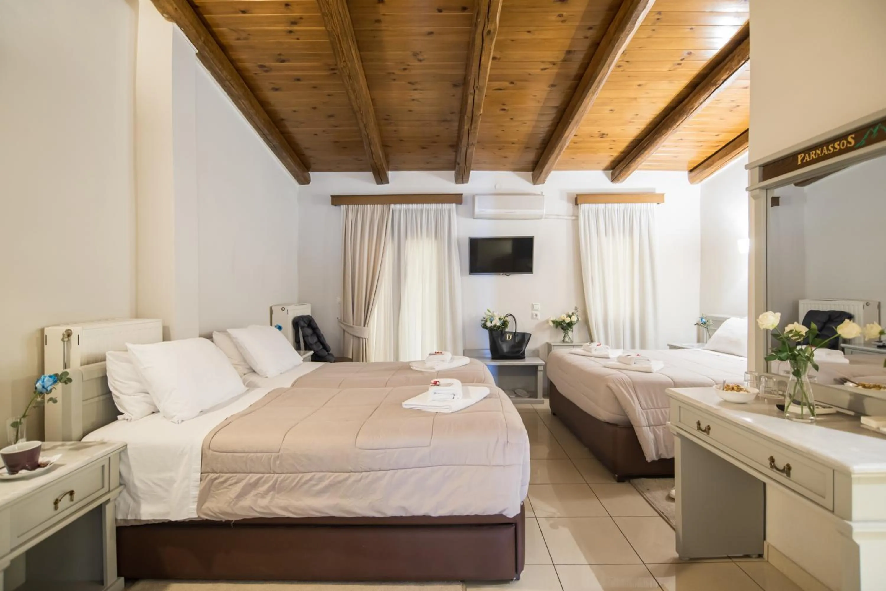 Quadruple Room in Parnassos Delphi Hotel