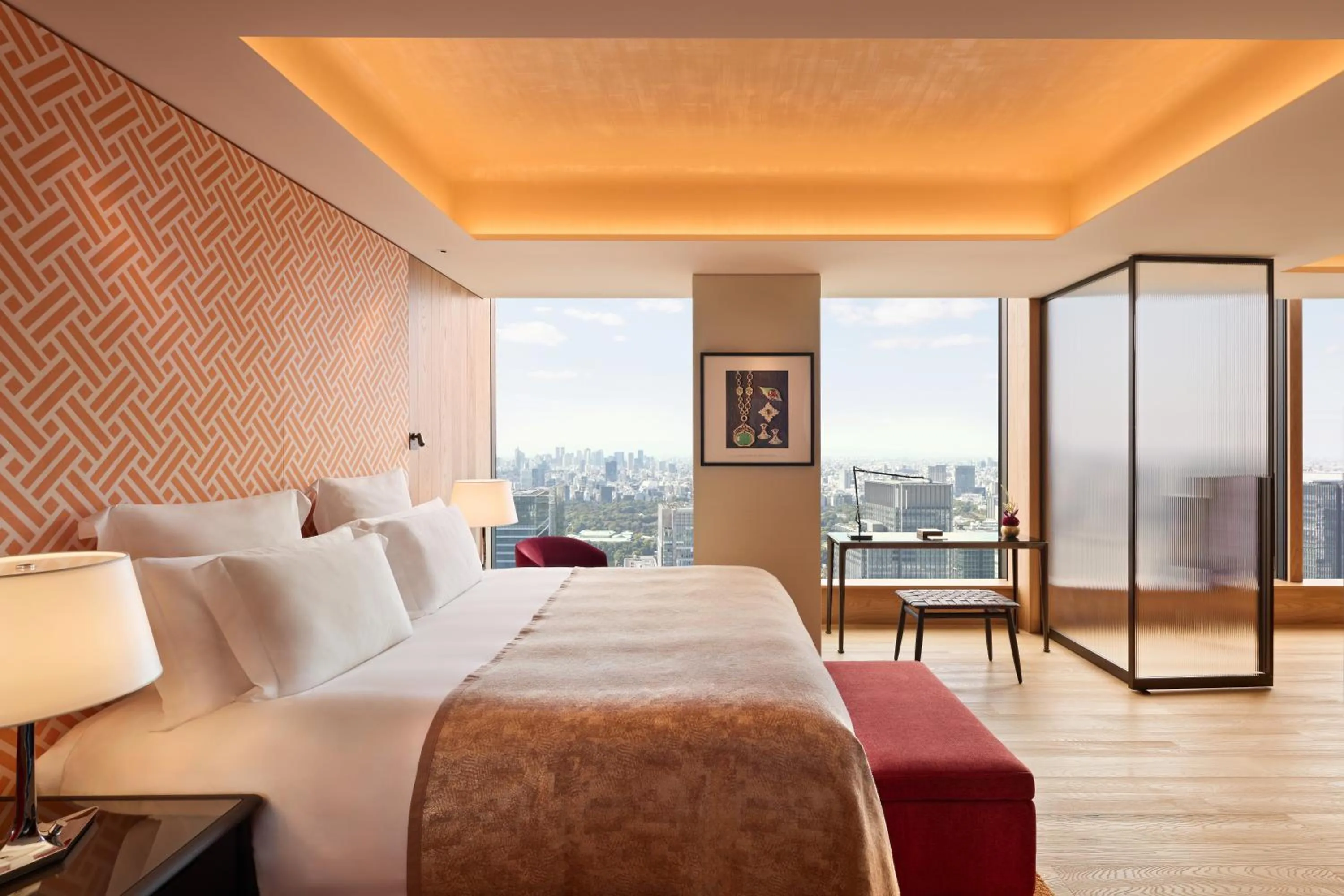 Junior King Suite with Garden View in Bvlgari Hotel Tokyo