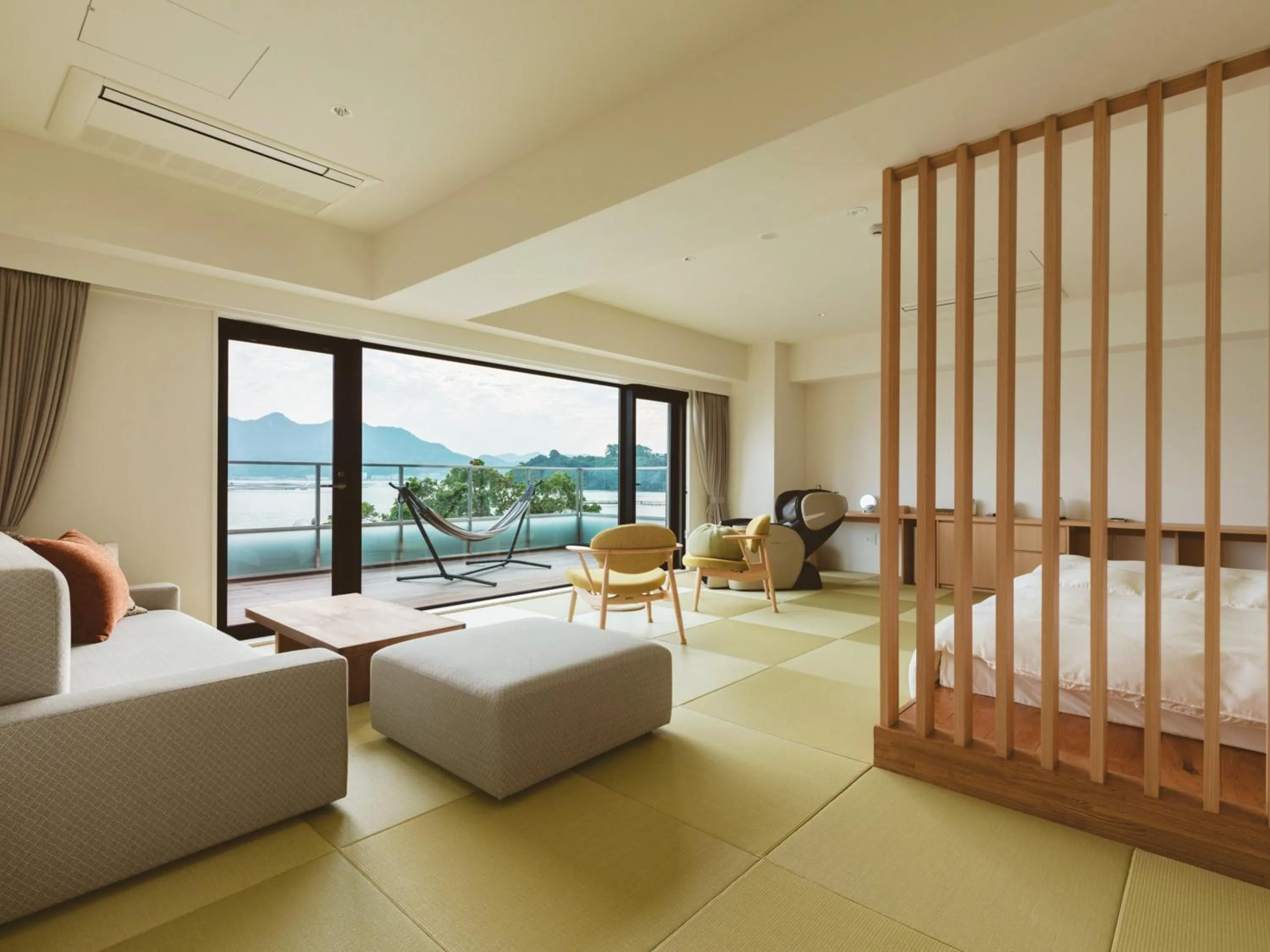 Special Twin Room with Balcony (with shower and bathtub) - single occupancy in Etajimasou Hotel & SPA Hiroshima