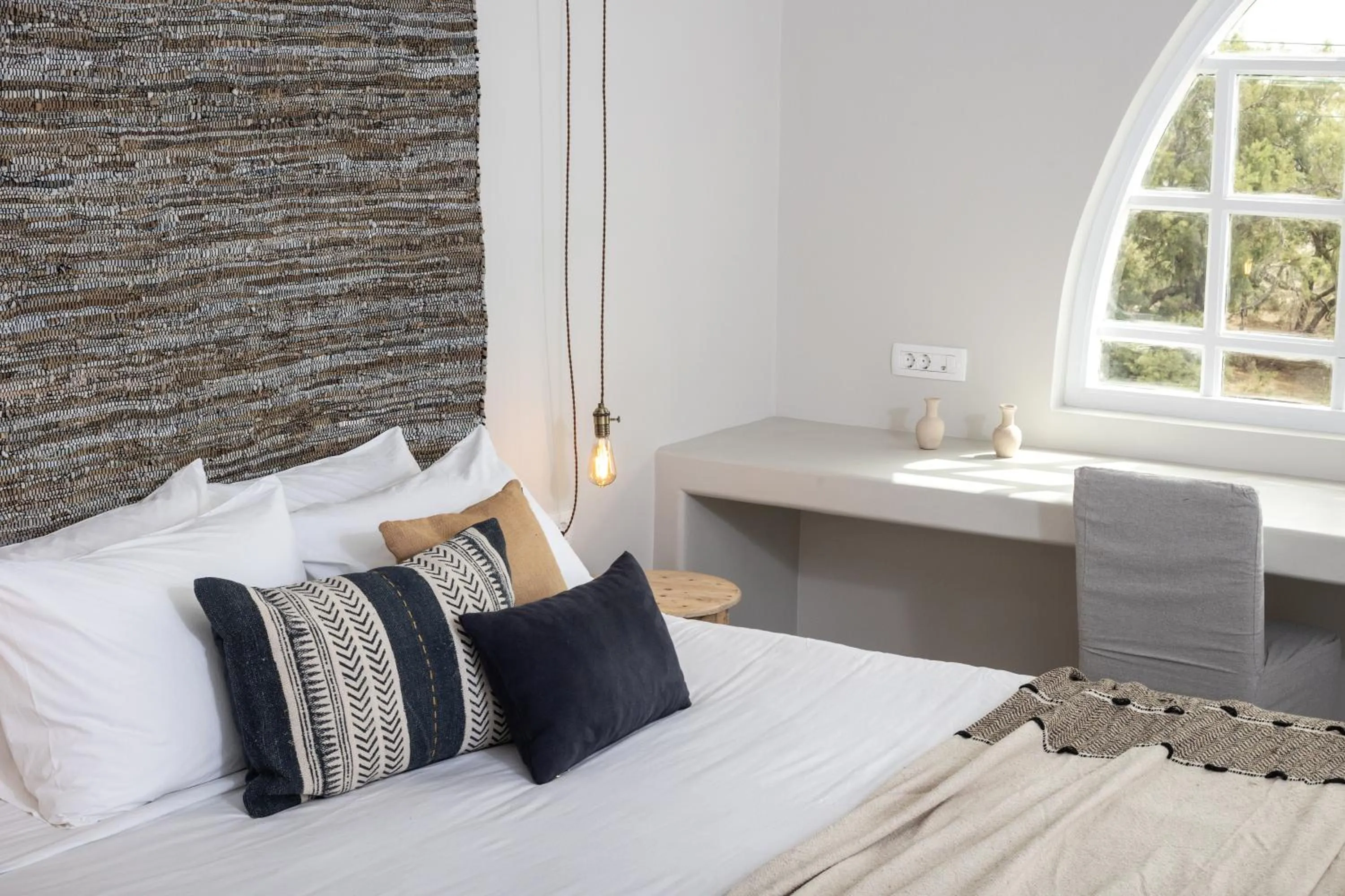 Honeymoon Sea View Suite in Scorpios Beach Santorini