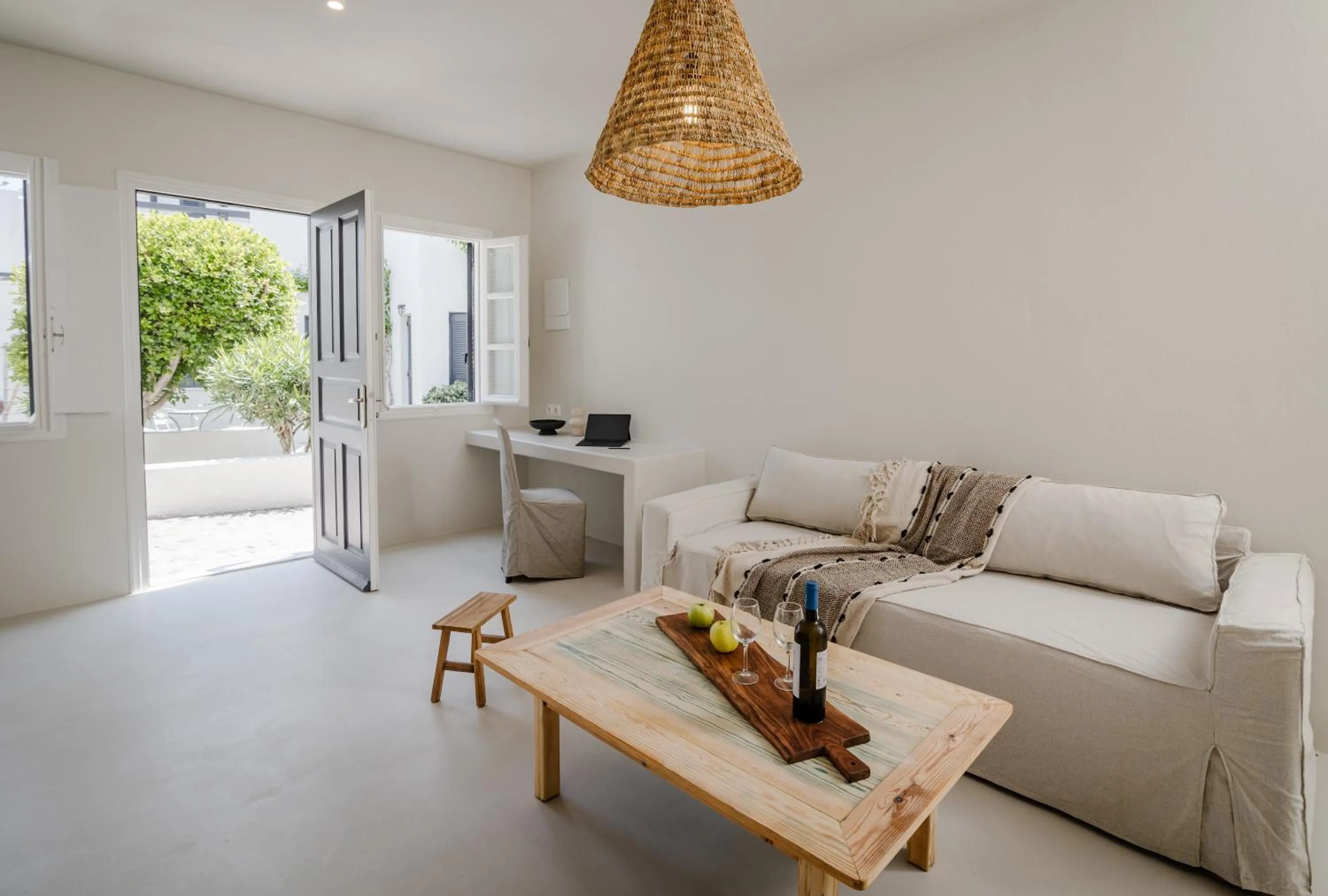 Superior Maisonette Suite in Scorpios Beach Santorini