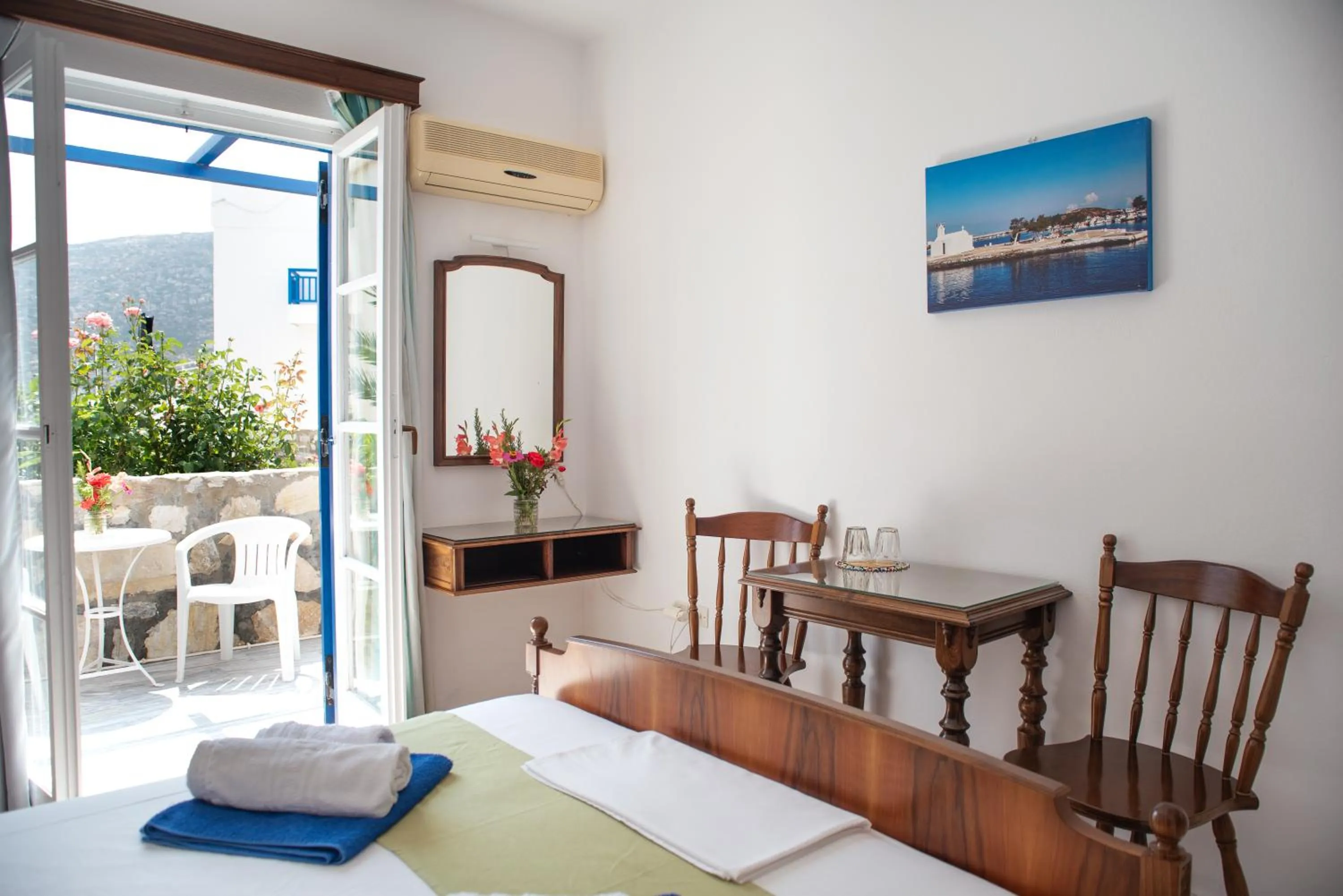 Double or Twin Room with Garden View in Adonis Hotel Naxos