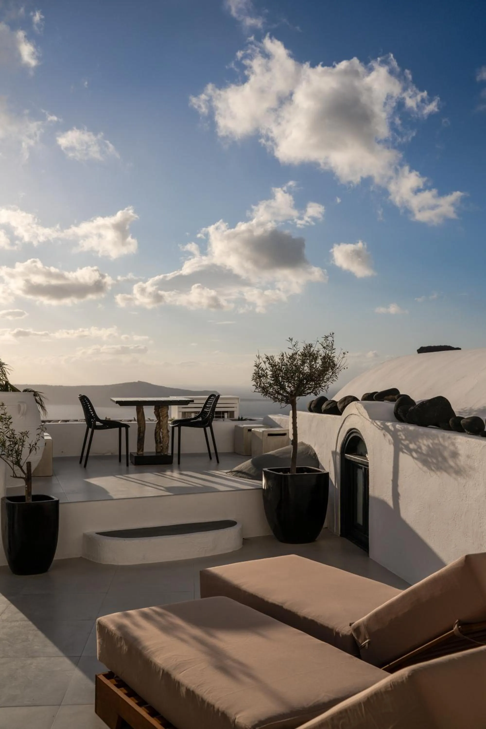 The Mill Suite with Outdoor Jetted tub and caldera view in Mill Houses New Elegant Suites