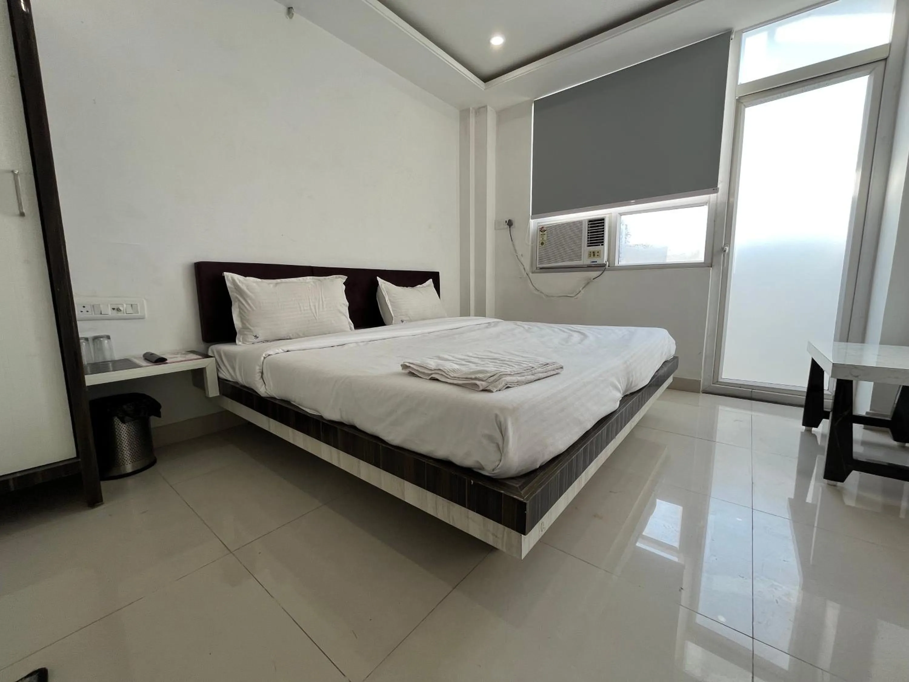 Deluxe Double Room with Balcony - single occupancy in Hotel Shree A unit of THC Group