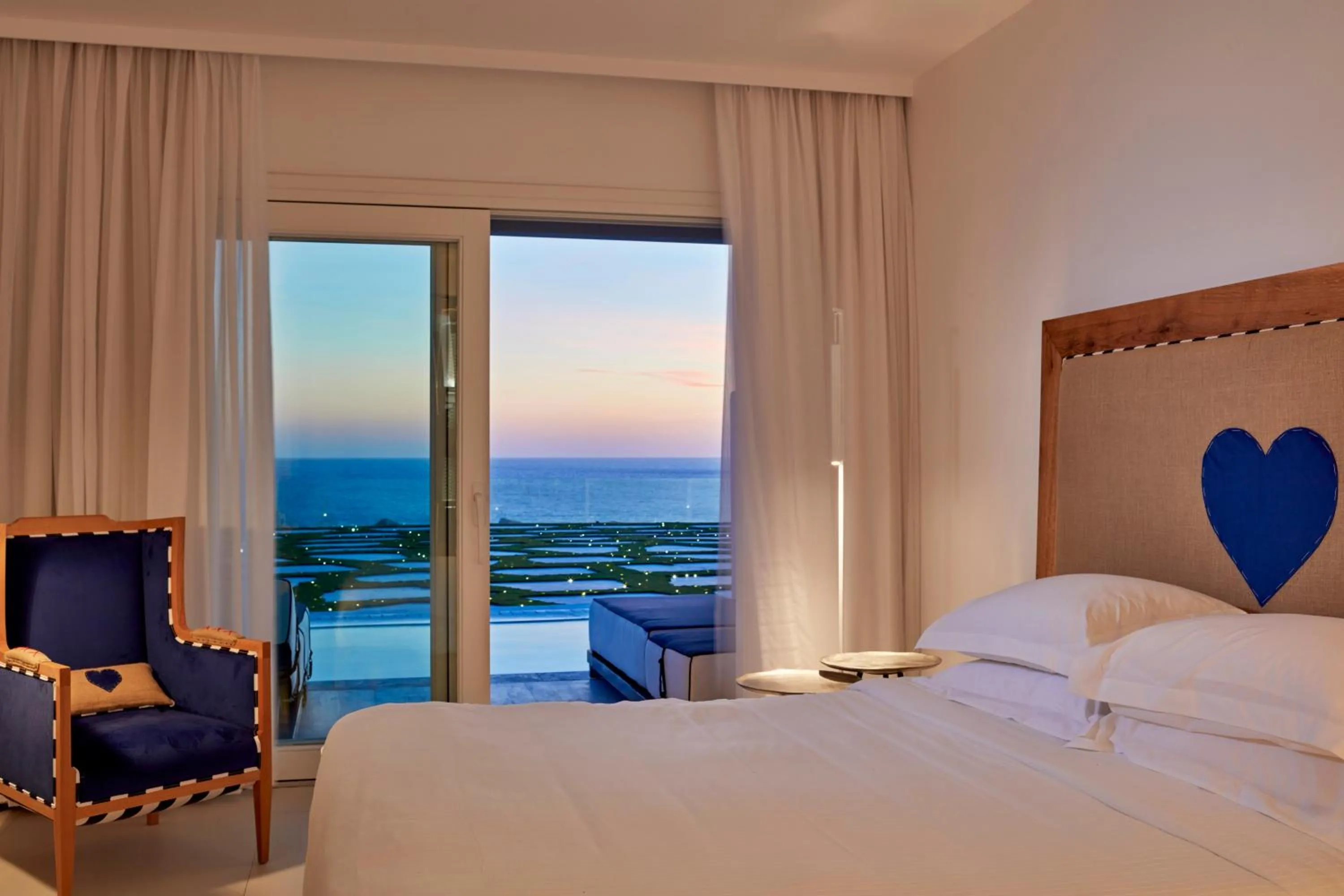 Premium Double Room Sea View Private Pool in Myconian Imperial - Leading Hotels of the World