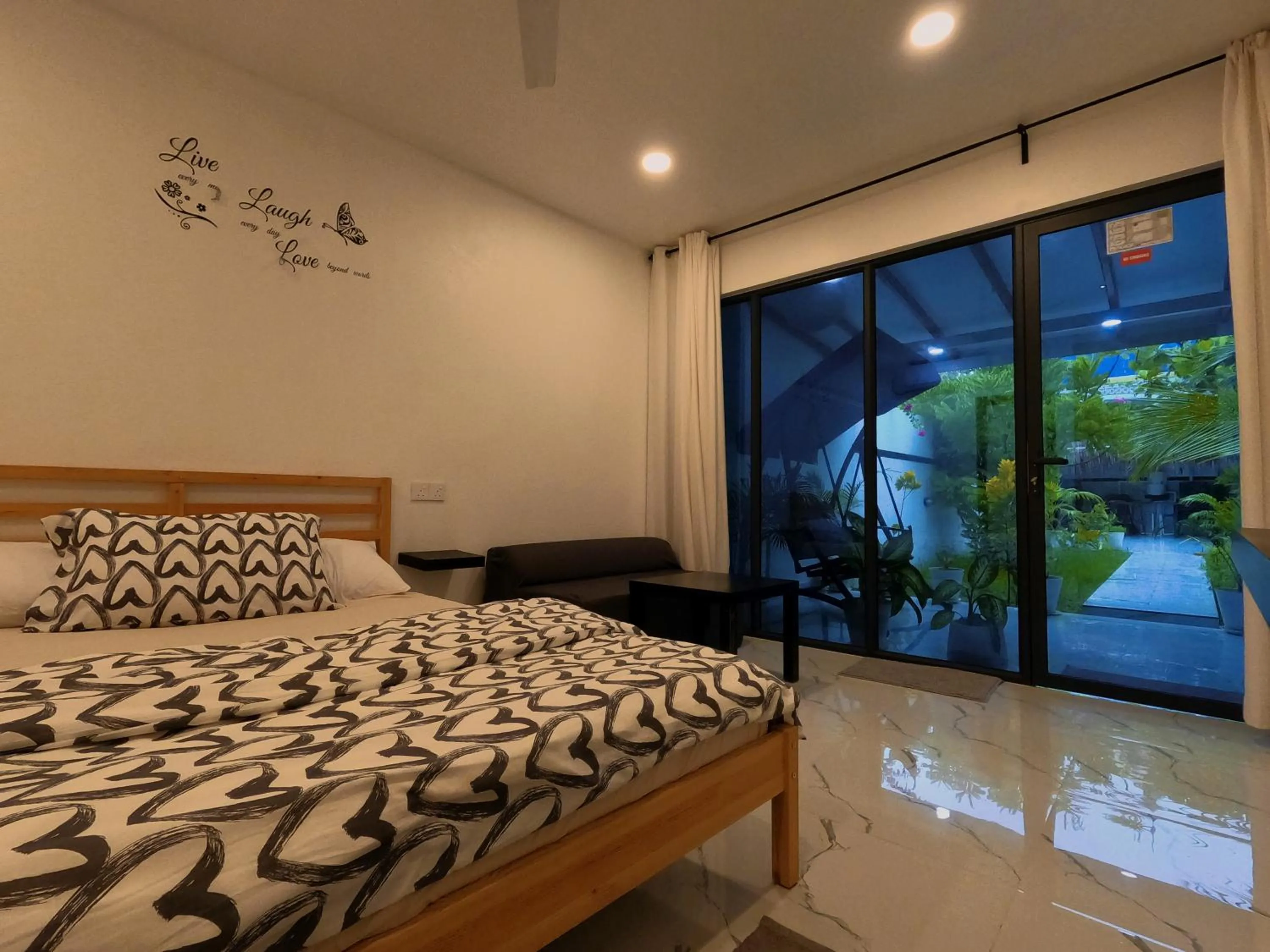 Double Room with Garden View in Oceana Inn Maldives -50 Percent off on Return Domestic Flights for Stays of 3 Nights or More