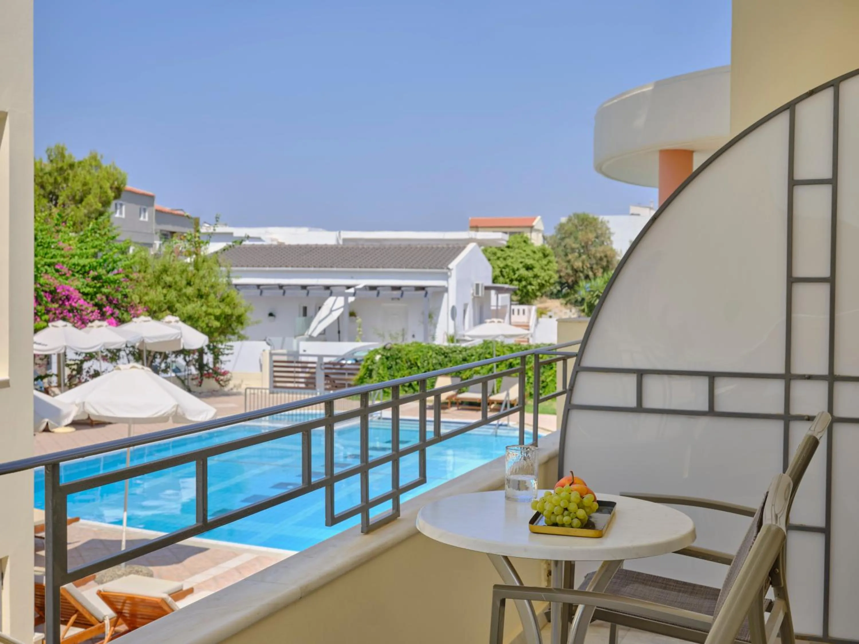 Triple Room Pool View in Atlantica Yakinthos