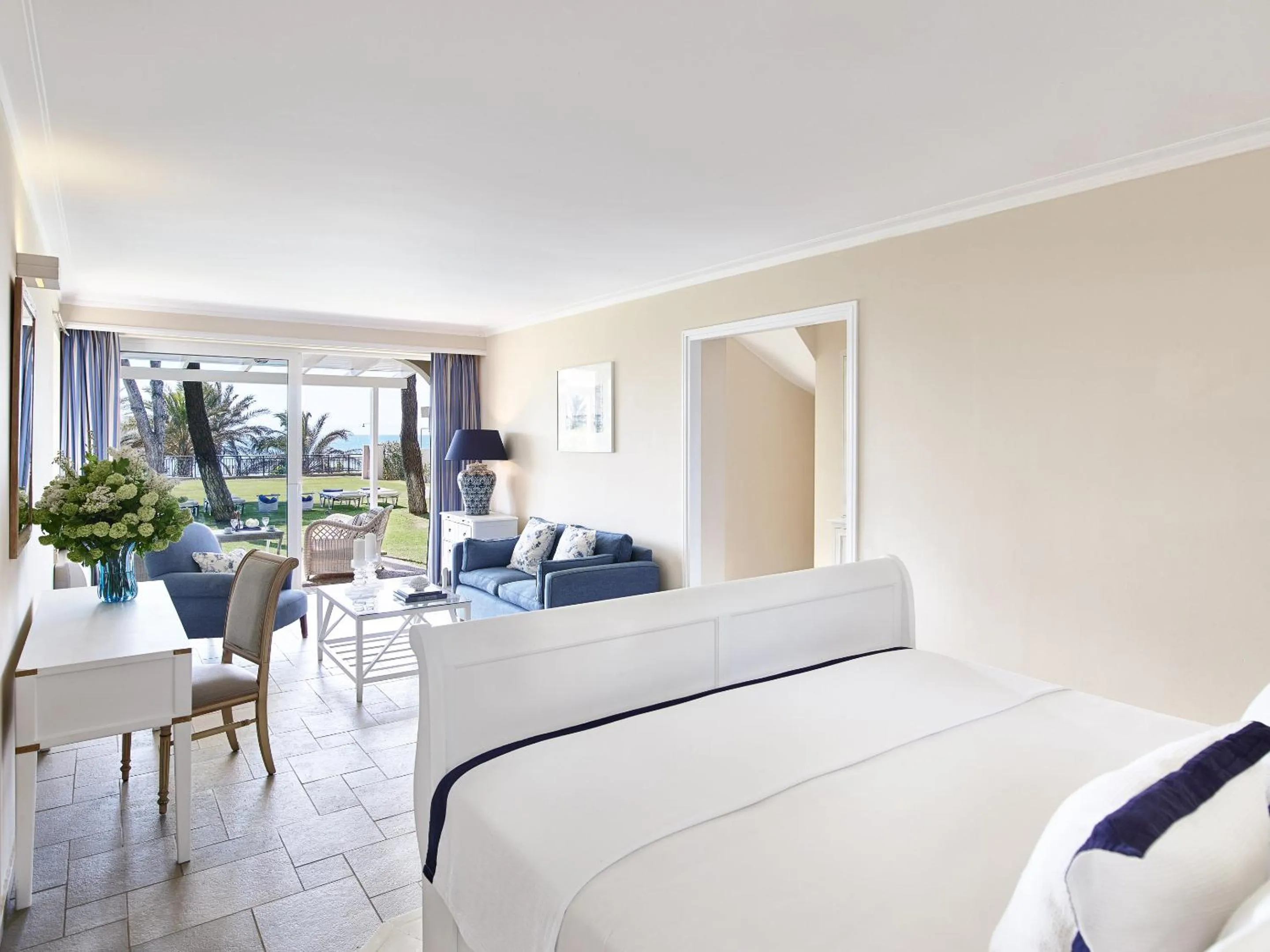 Deluxe Bungalow Sea View in Grecotel La Riviera at Riviera Olympia & Aqua Park