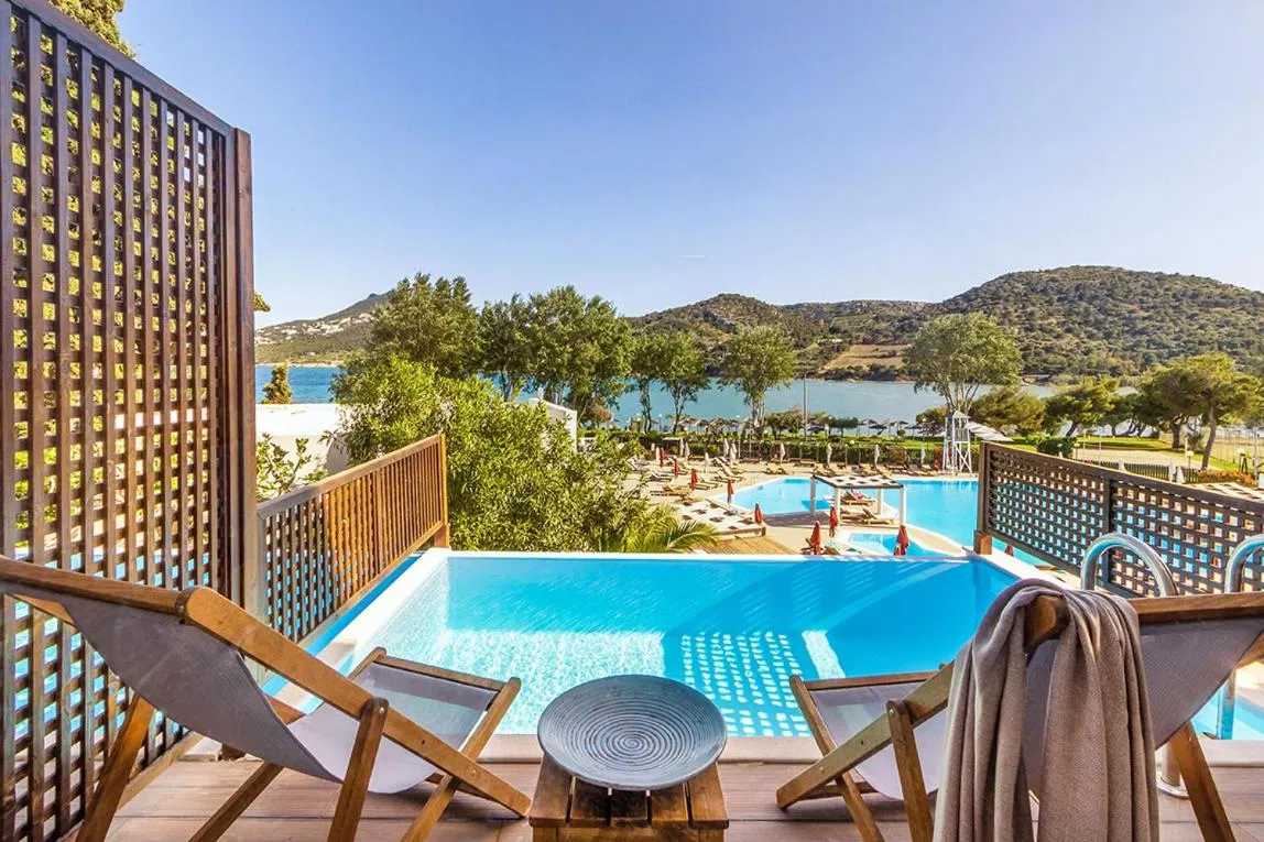 Executive Bungalow with Sea View and Private Pool in Dolce by Wyndham Athens Attica Riviera