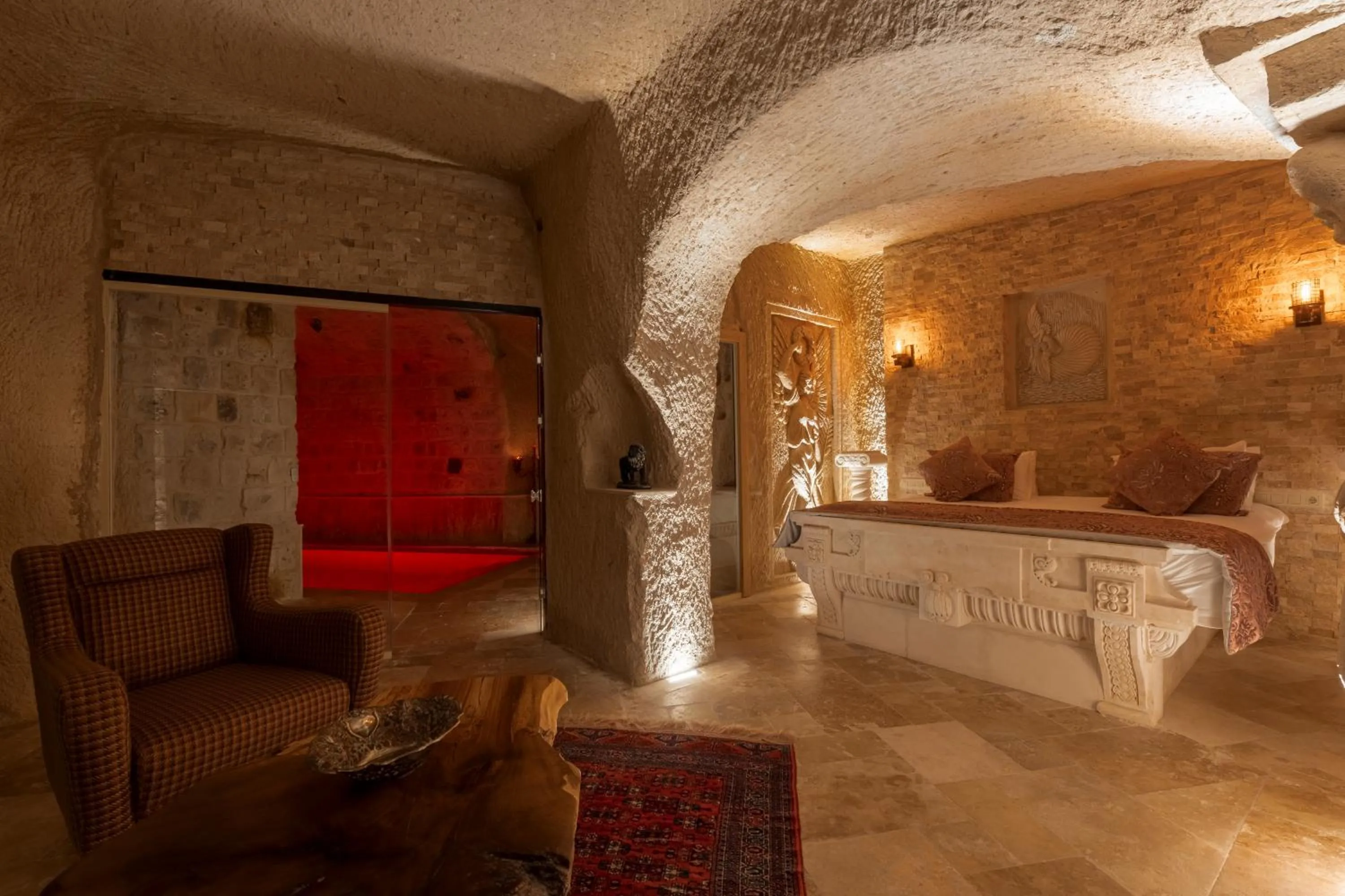 King Room with Pool View in Harem Suites Cappadocia