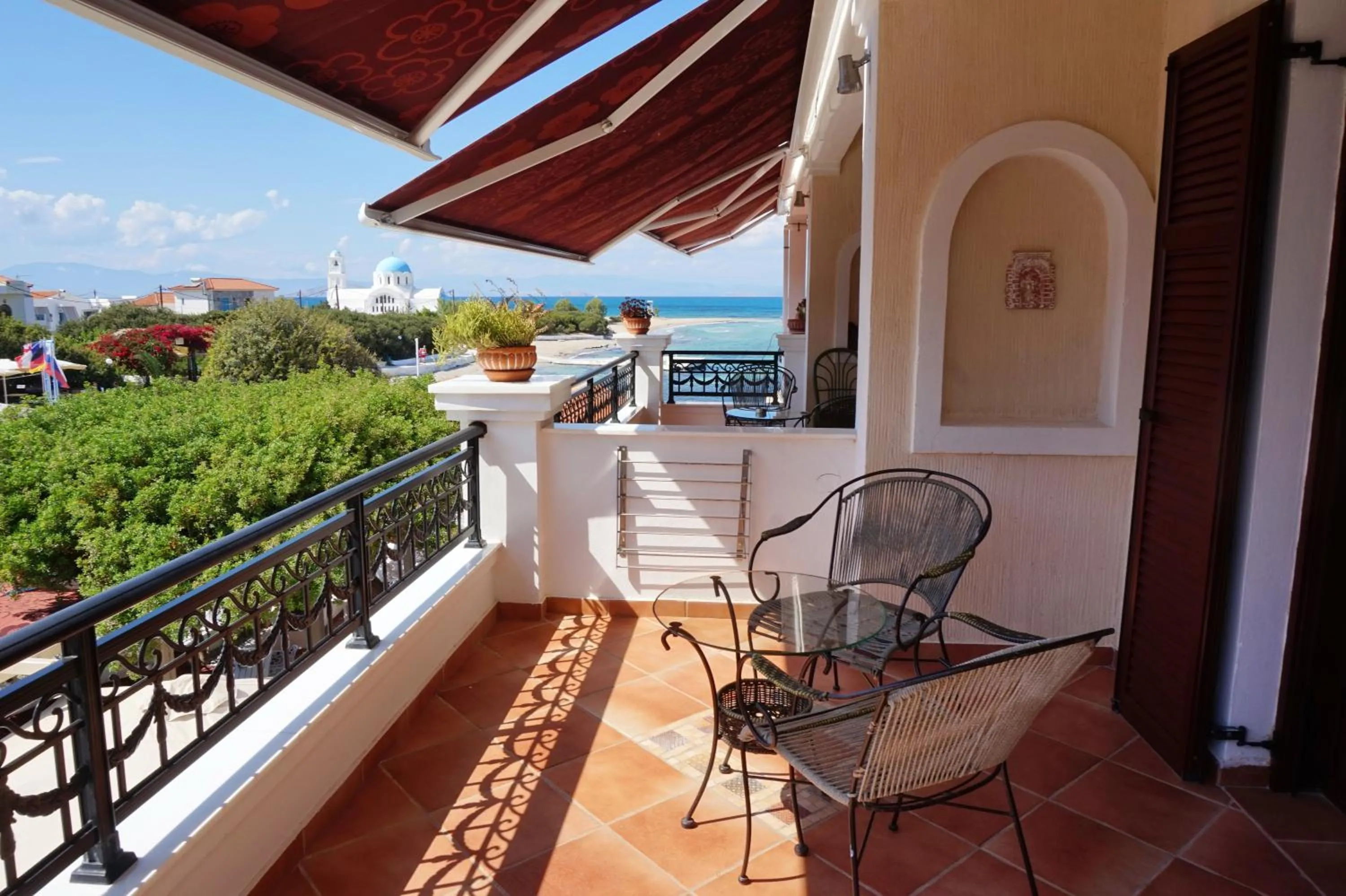 Superior Double Room with Pool View in Aktaion Beach Boutique Hotel & Spa