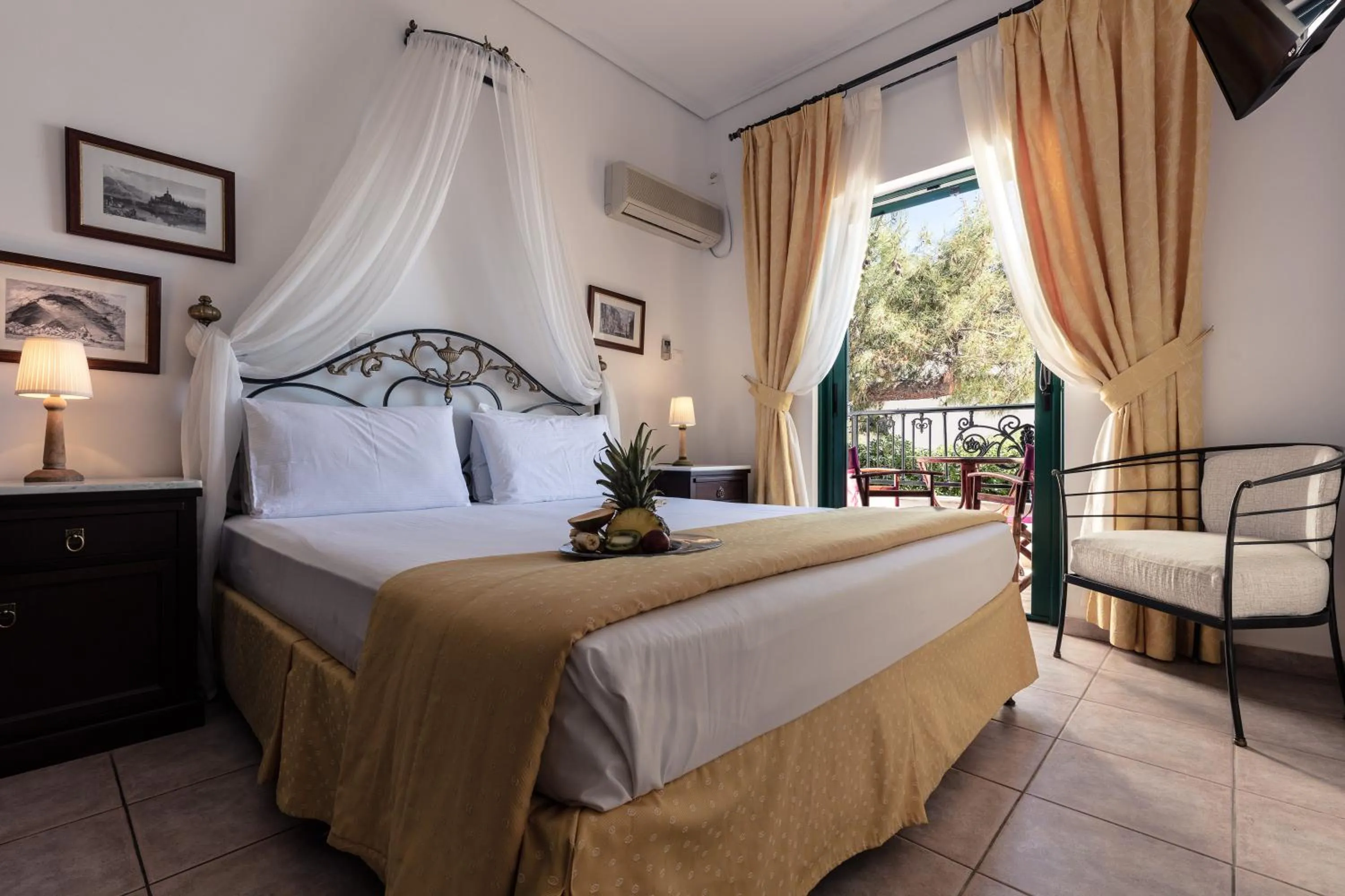 Economy Double Room without Sea View in Dionysos Hotel