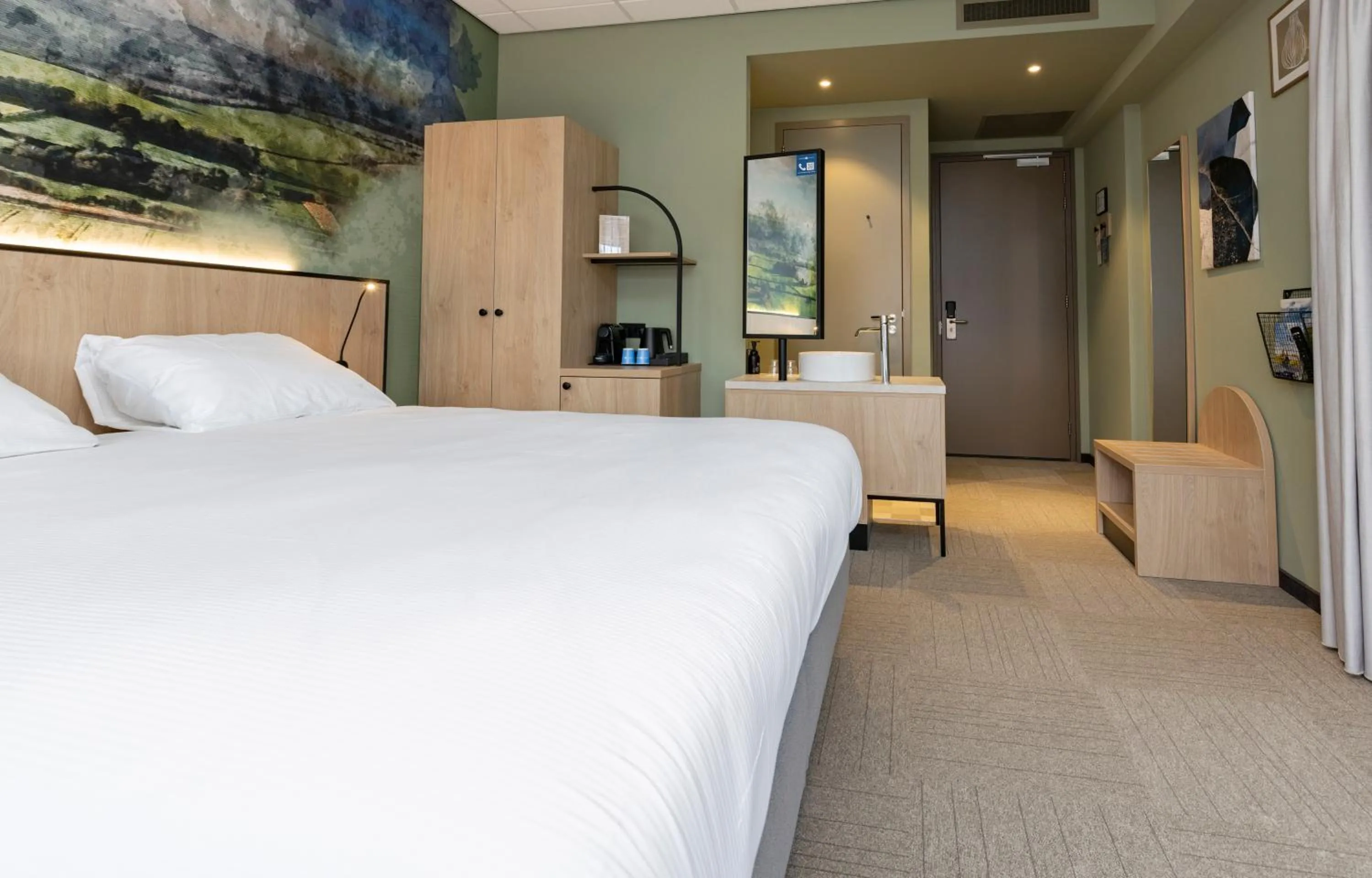 Double Room - Disability Access in Fletcher Hotel-Restaurant Marknesse