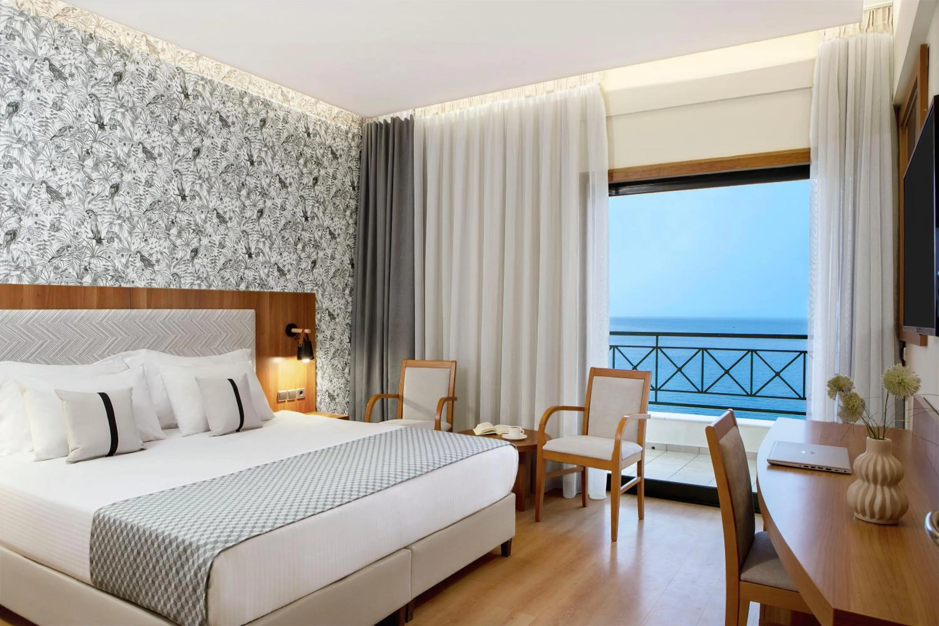 Premium Two-Bedroom Side Sea View in Zeus Essence Ramada by Wyndham Athens
