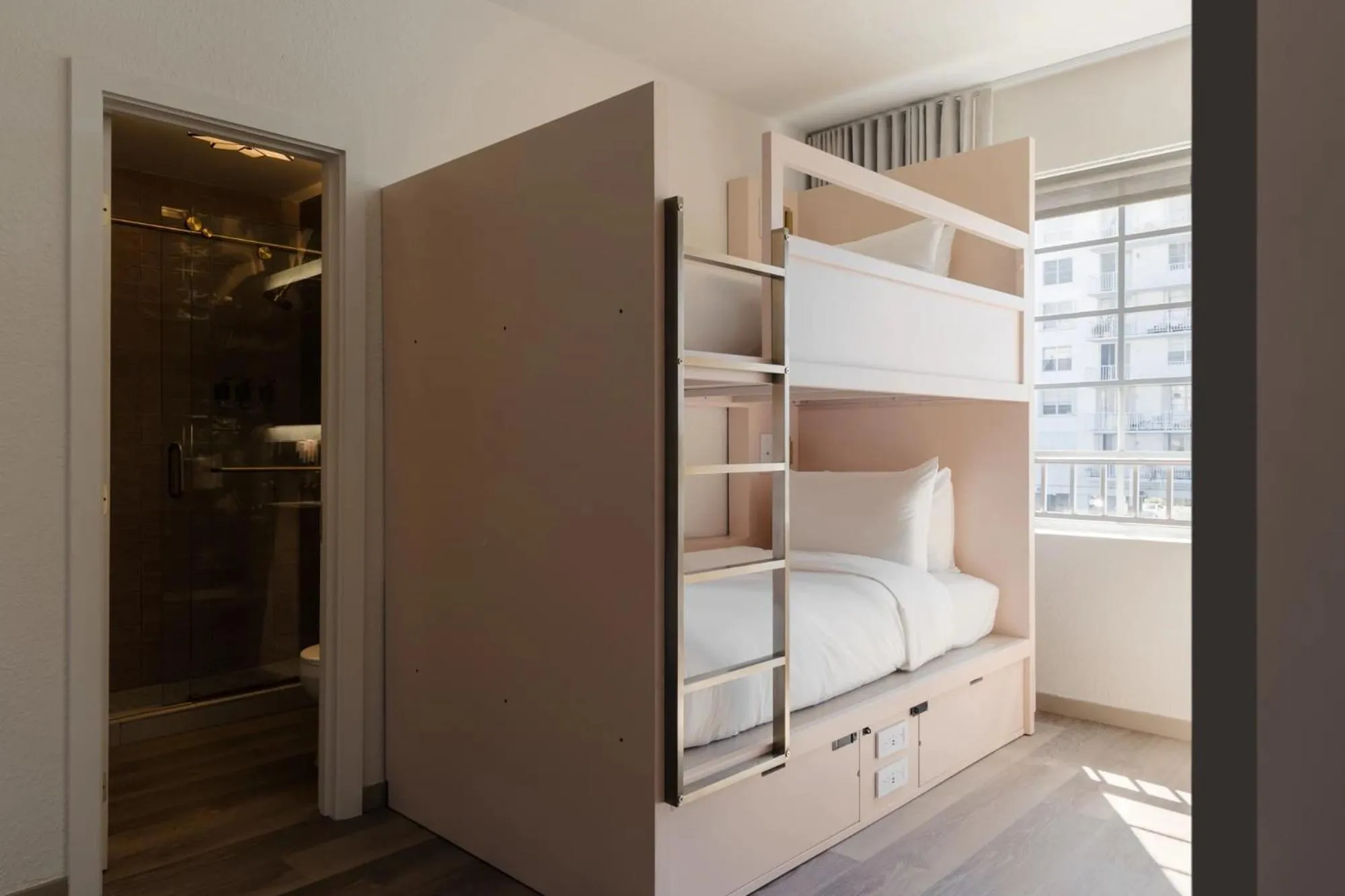 Quadruple Room in FOUND Hotel, Miami Beach, Series by Marriott