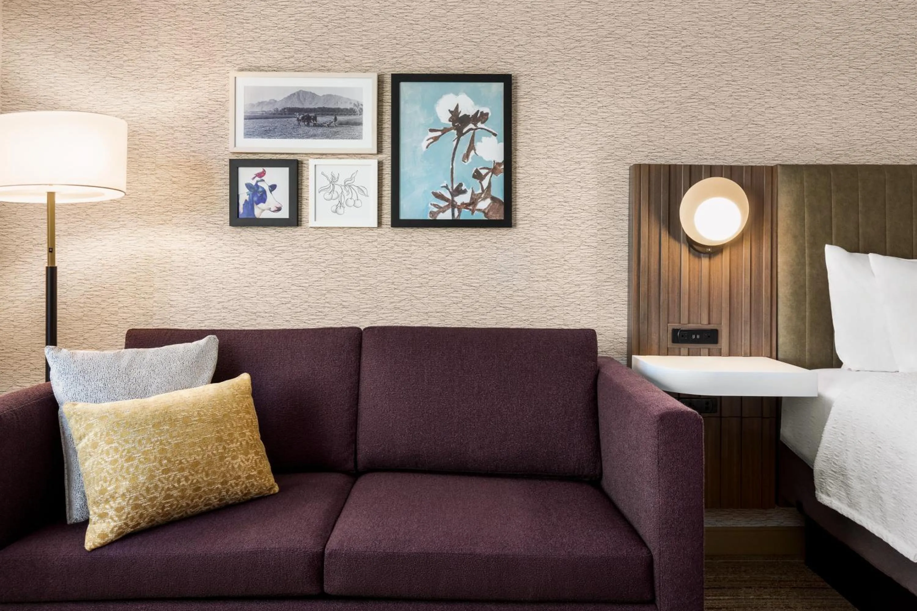 King Studio Suite in Hampton Inn Stockton, Ca