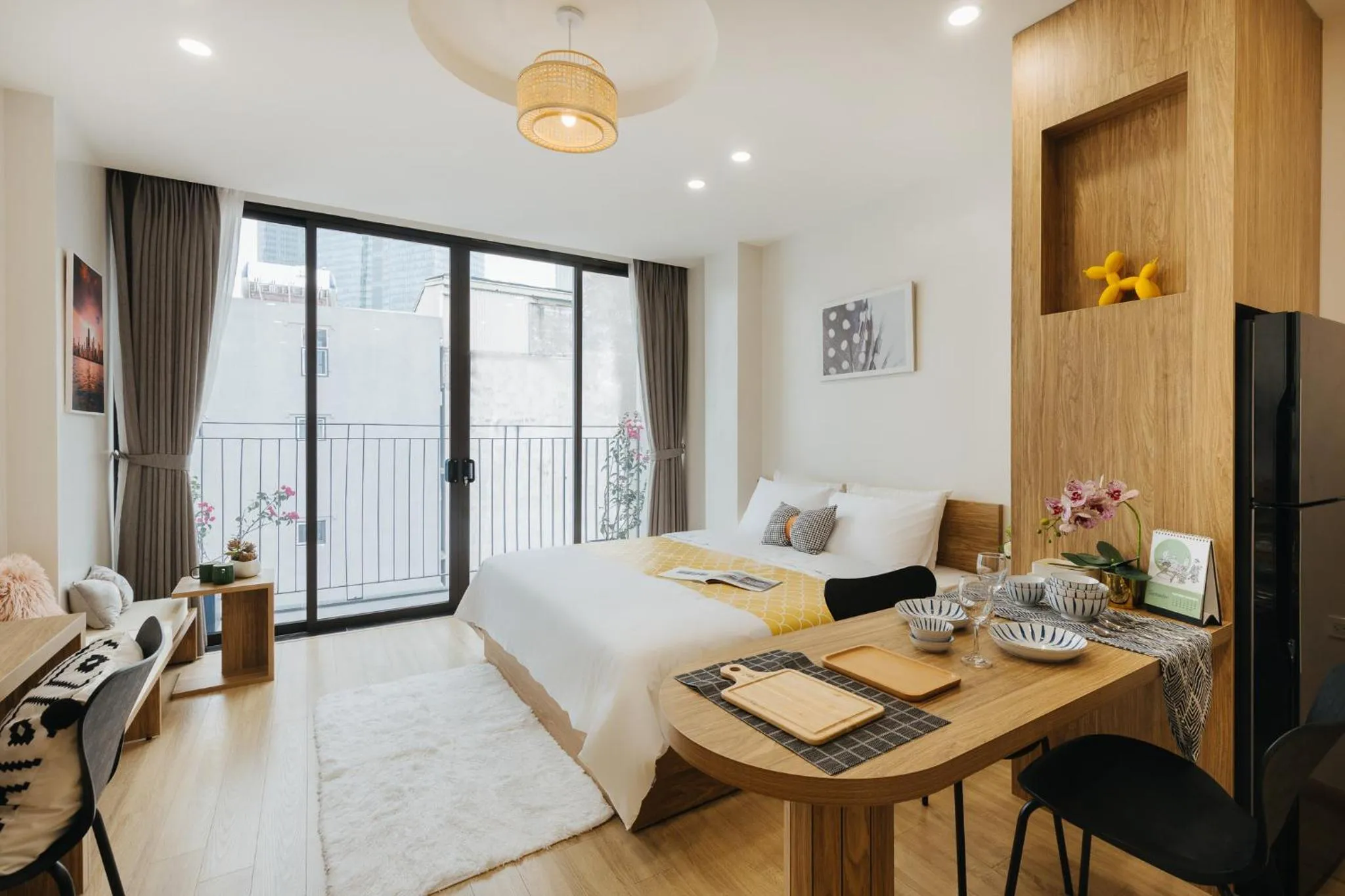 Studio with Balcony in Myrcella Urban Studio