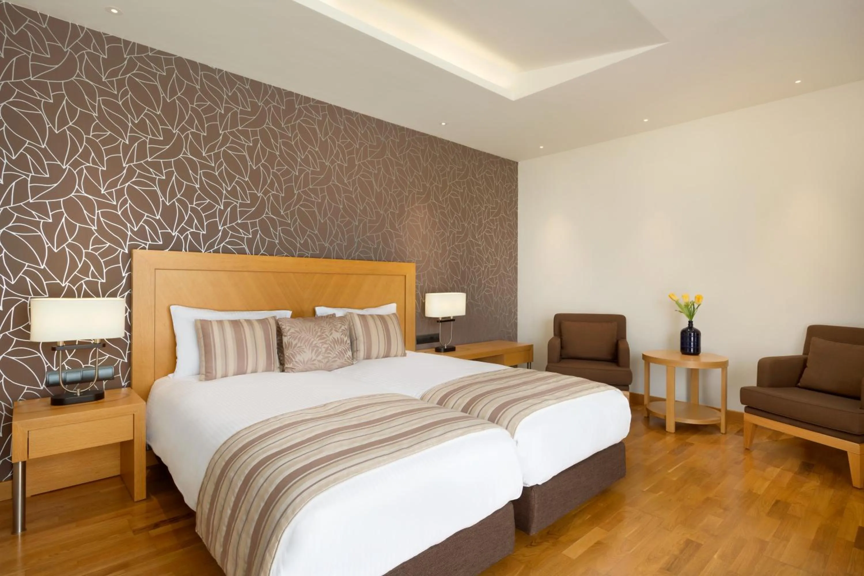 Deluxe Room with Garden View in Wyndham Loutraki Poseidon Resort