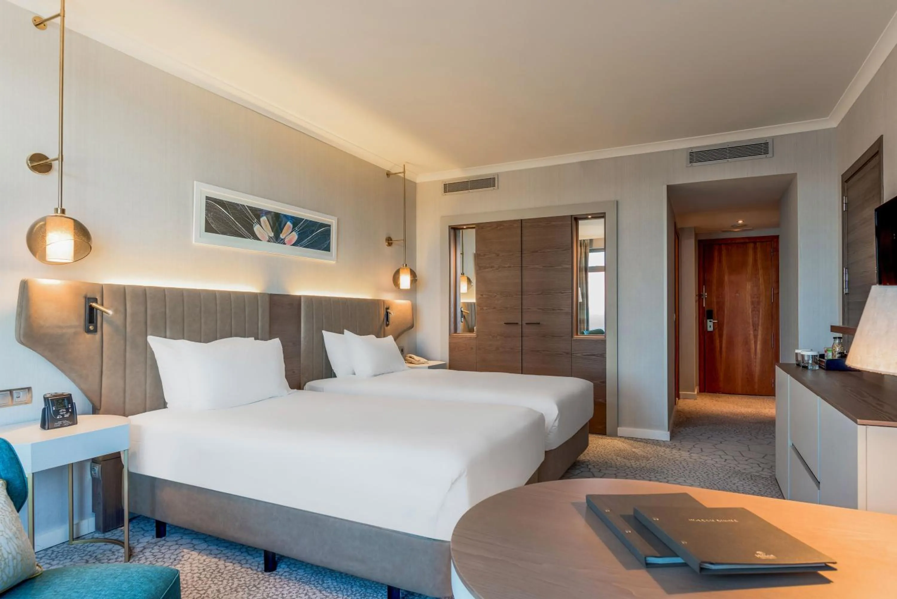 Twin Room with Sea View in Hilton Diagonal Mar Barcelona