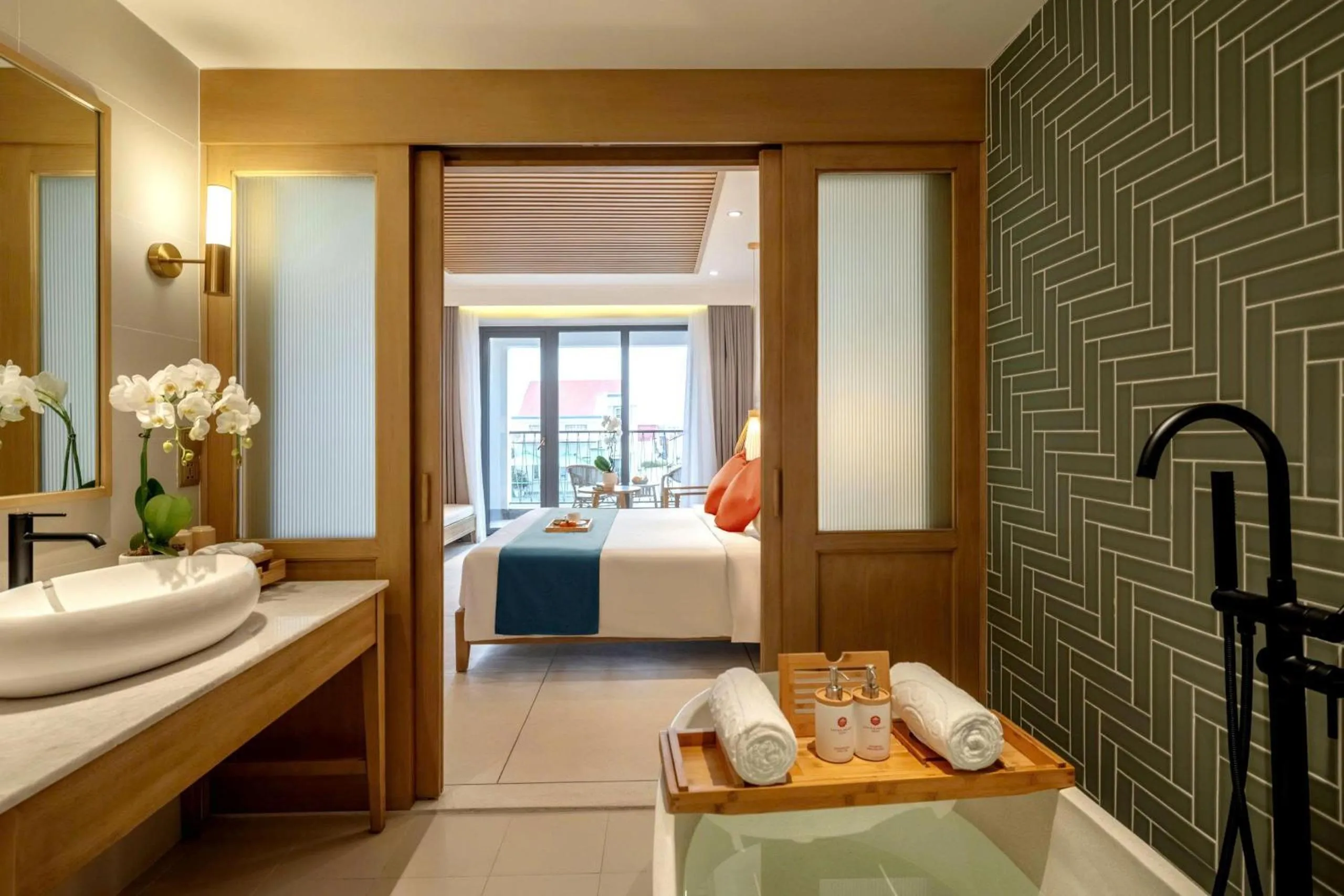 Little Oasis Balcony Town in Little Oasis - An Eco Friendly Hotel & Spa