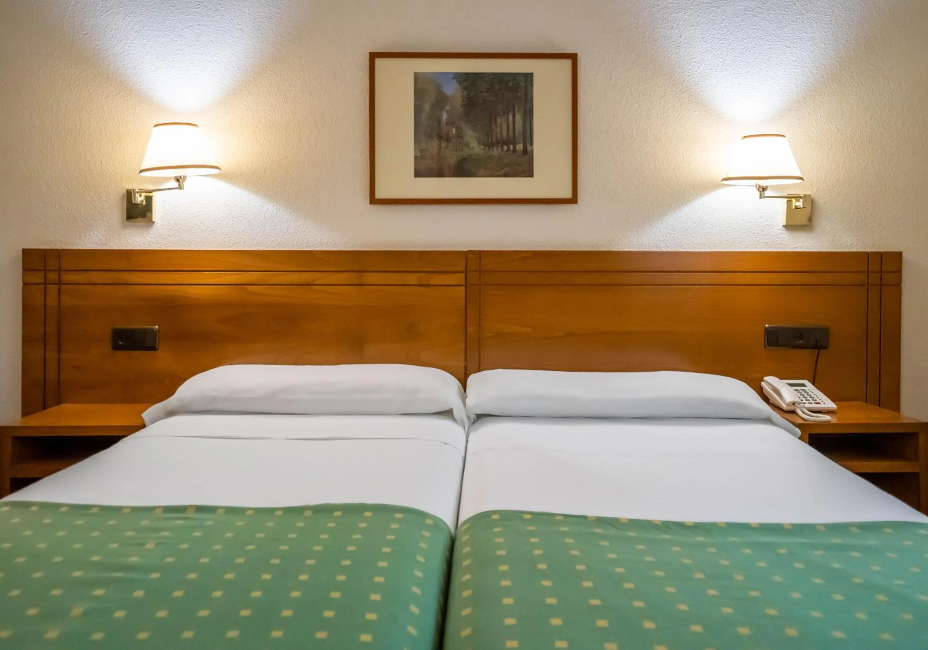 Twin Room with City View in YIT Conquista de Toledo