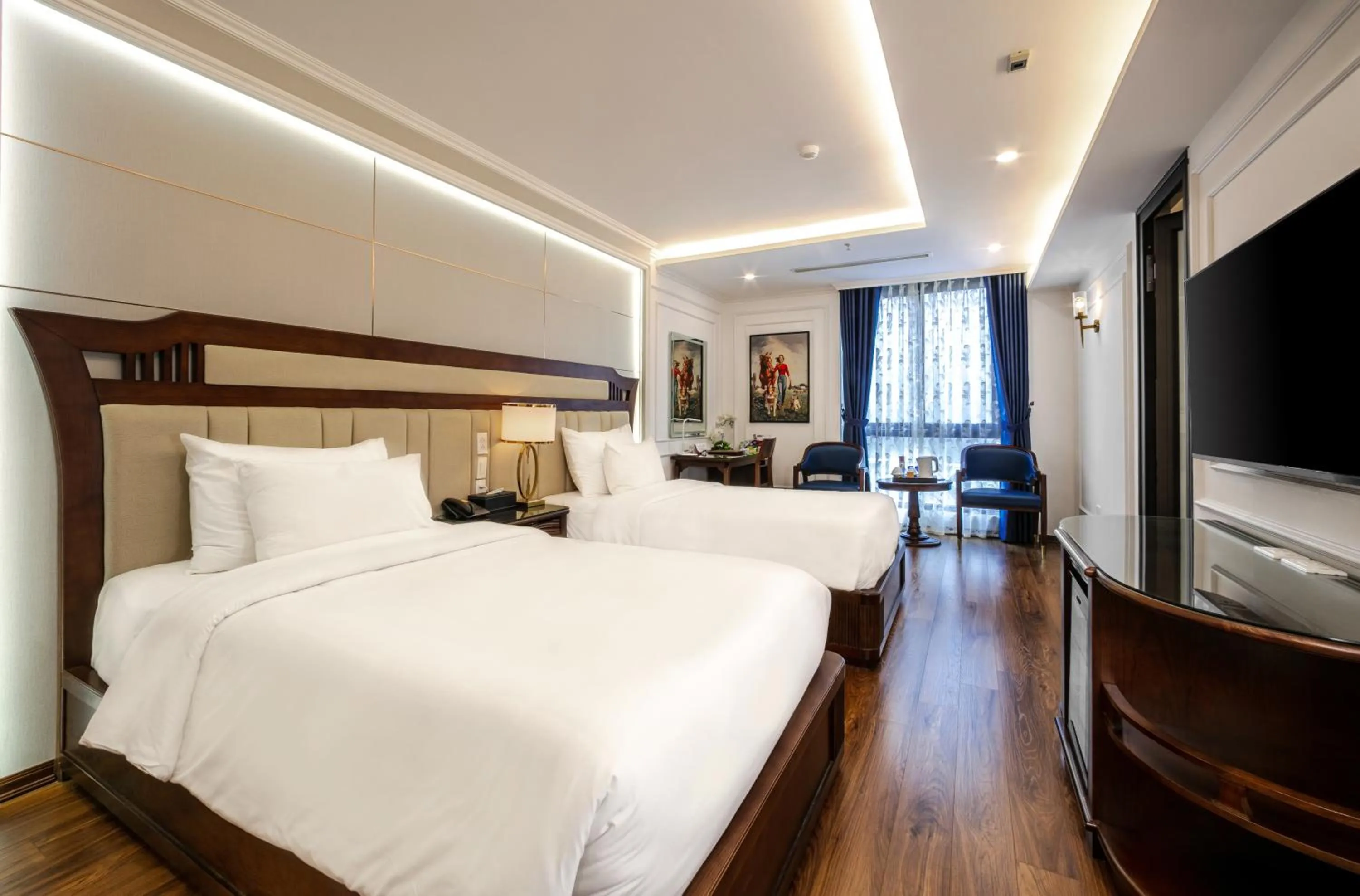 Deluxe Twin Room in A25 Hotel - 16 Miếu Đầm
